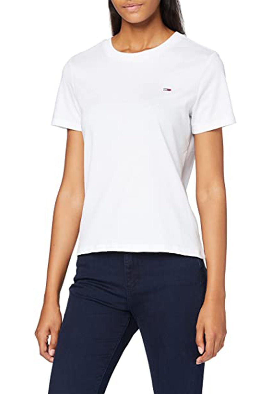 טי שירט קצרה Heritage לנשים - Tommy Hillfiger