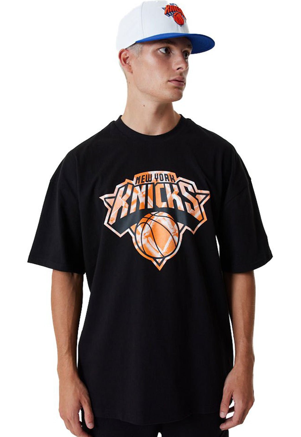 טי שירט קצרה Infill Knicks לגברים - New Era