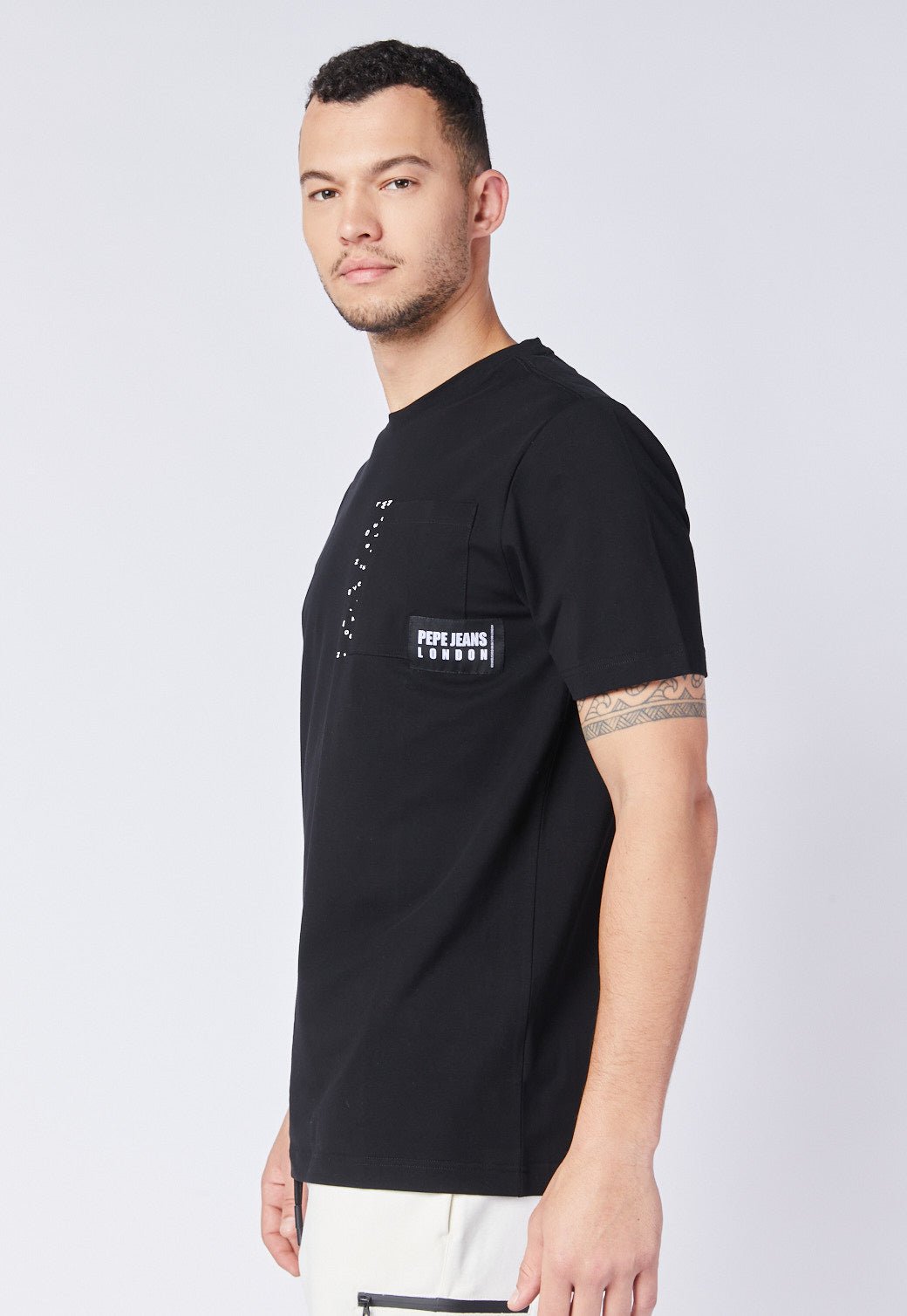 טי שירט קצרה עם הדפס - Pepe Jeans