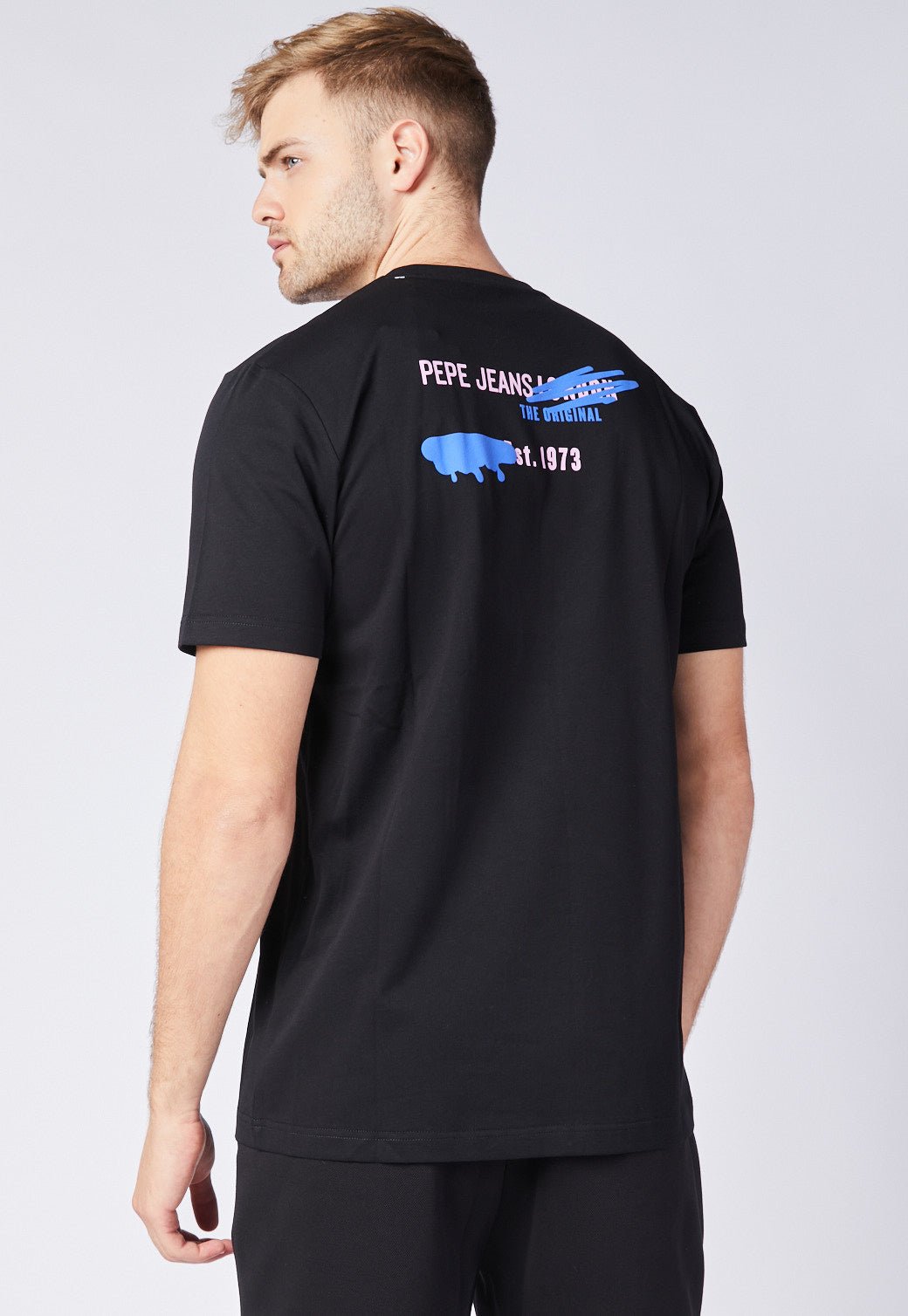 טי שירט קצרה עם הדפס - Pepe Jeans