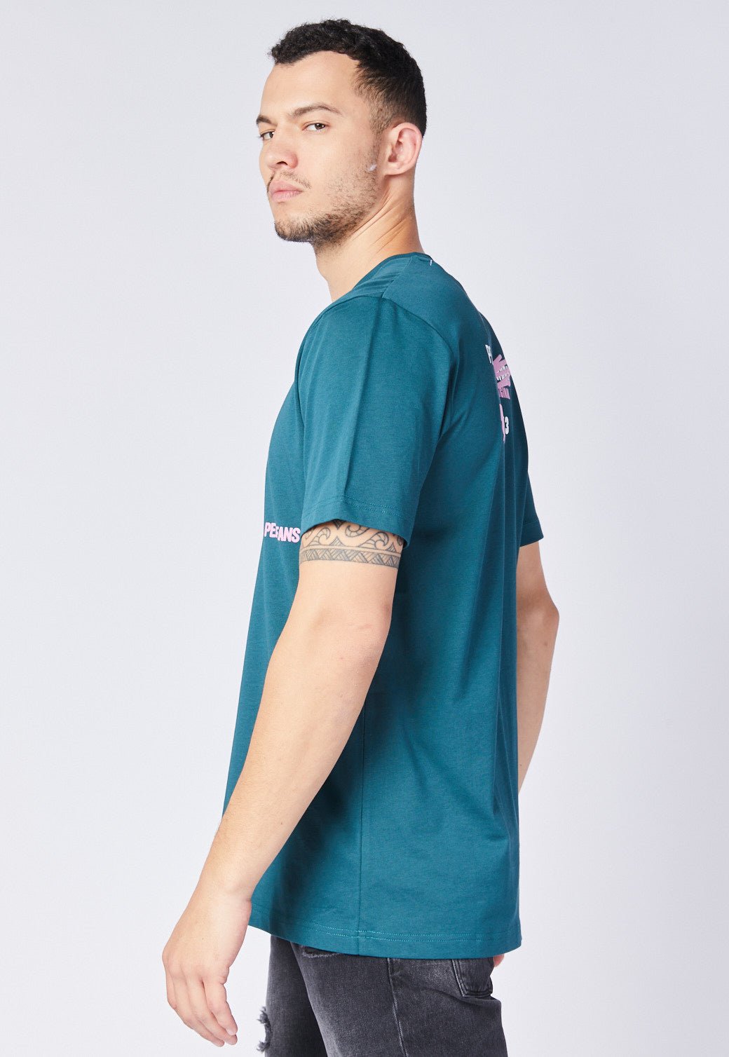 טי שירט קצרה עם הדפס - Pepe Jeans