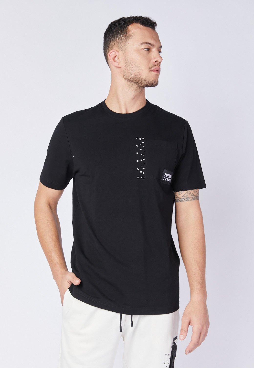 טי שירט קצרה עם הדפס - Pepe Jeans