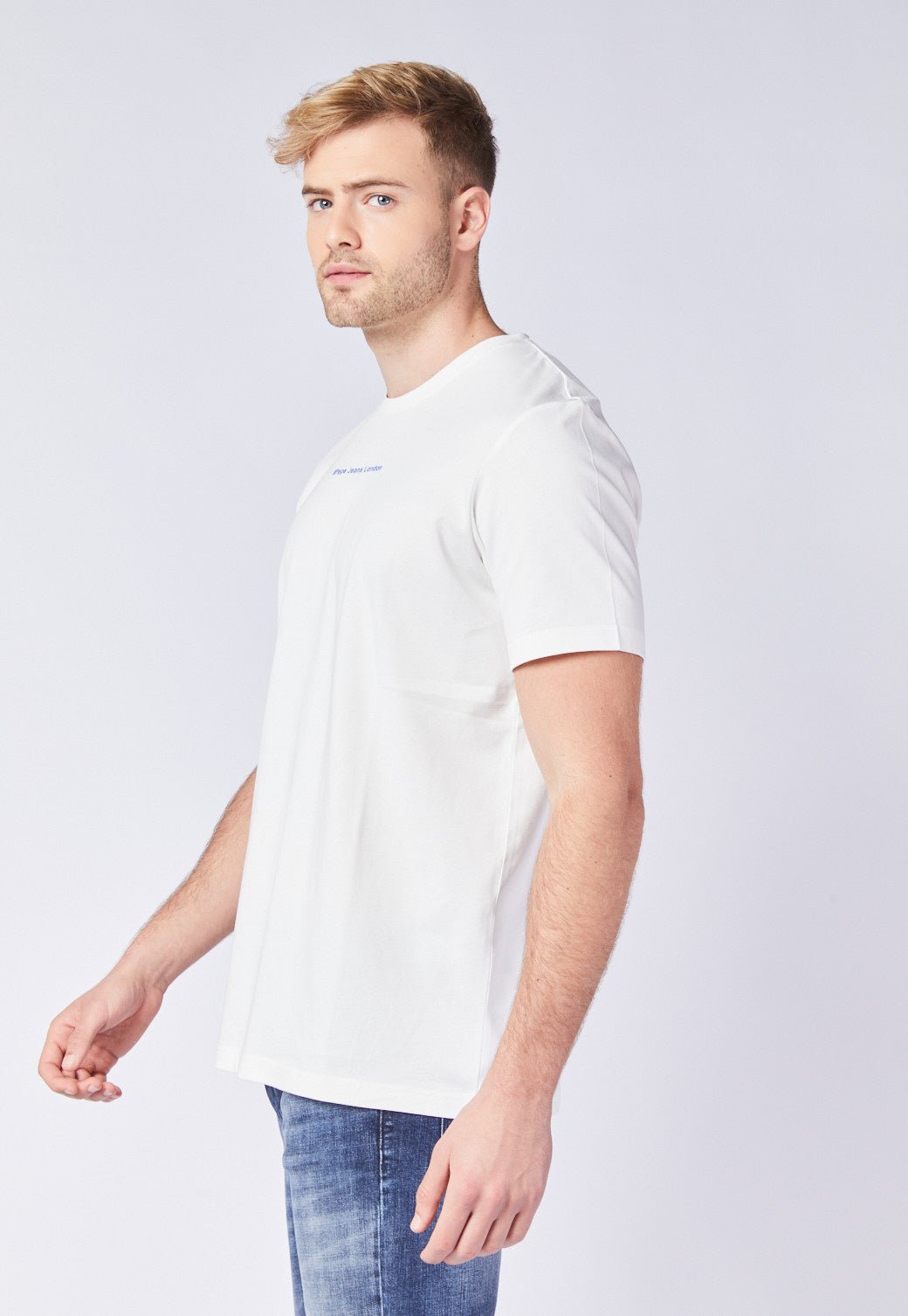 טי שירט קצרה עם הדפס בגב - Pepe Jeans