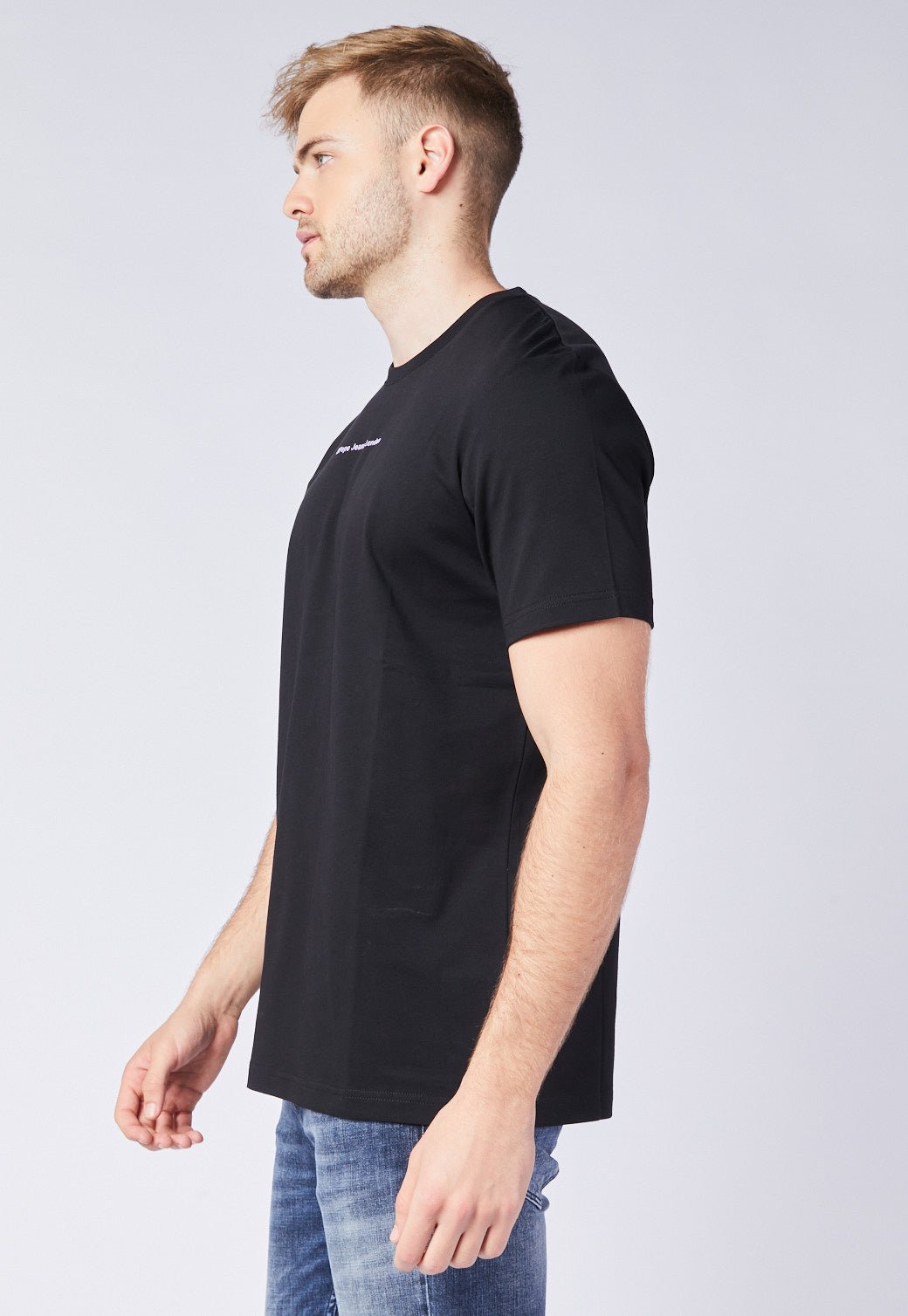 טי שירט קצרה עם הדפס בגב - Pepe Jeans