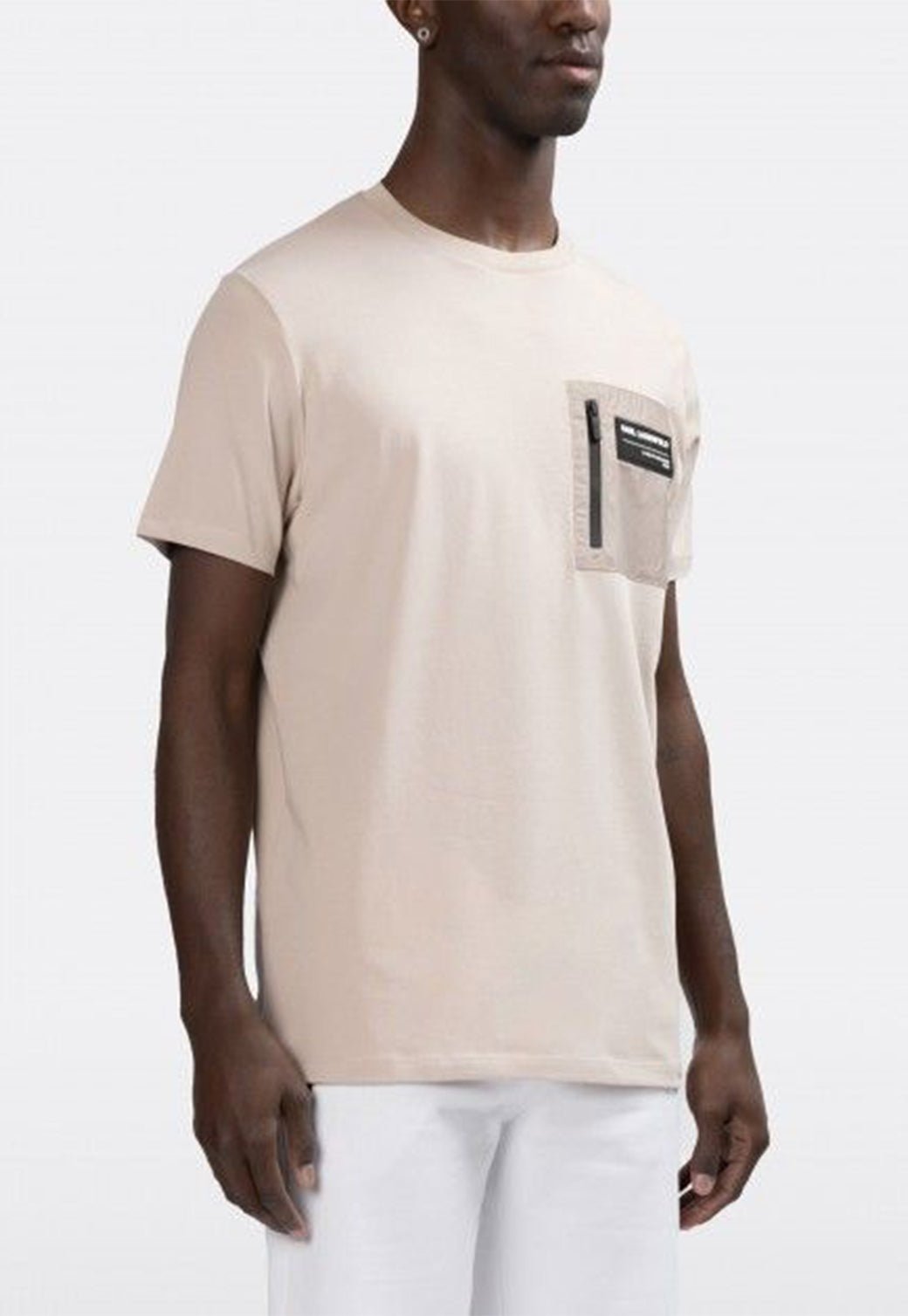 טי שירט קצרה Pocket לגברים - Karl Lagerfeld