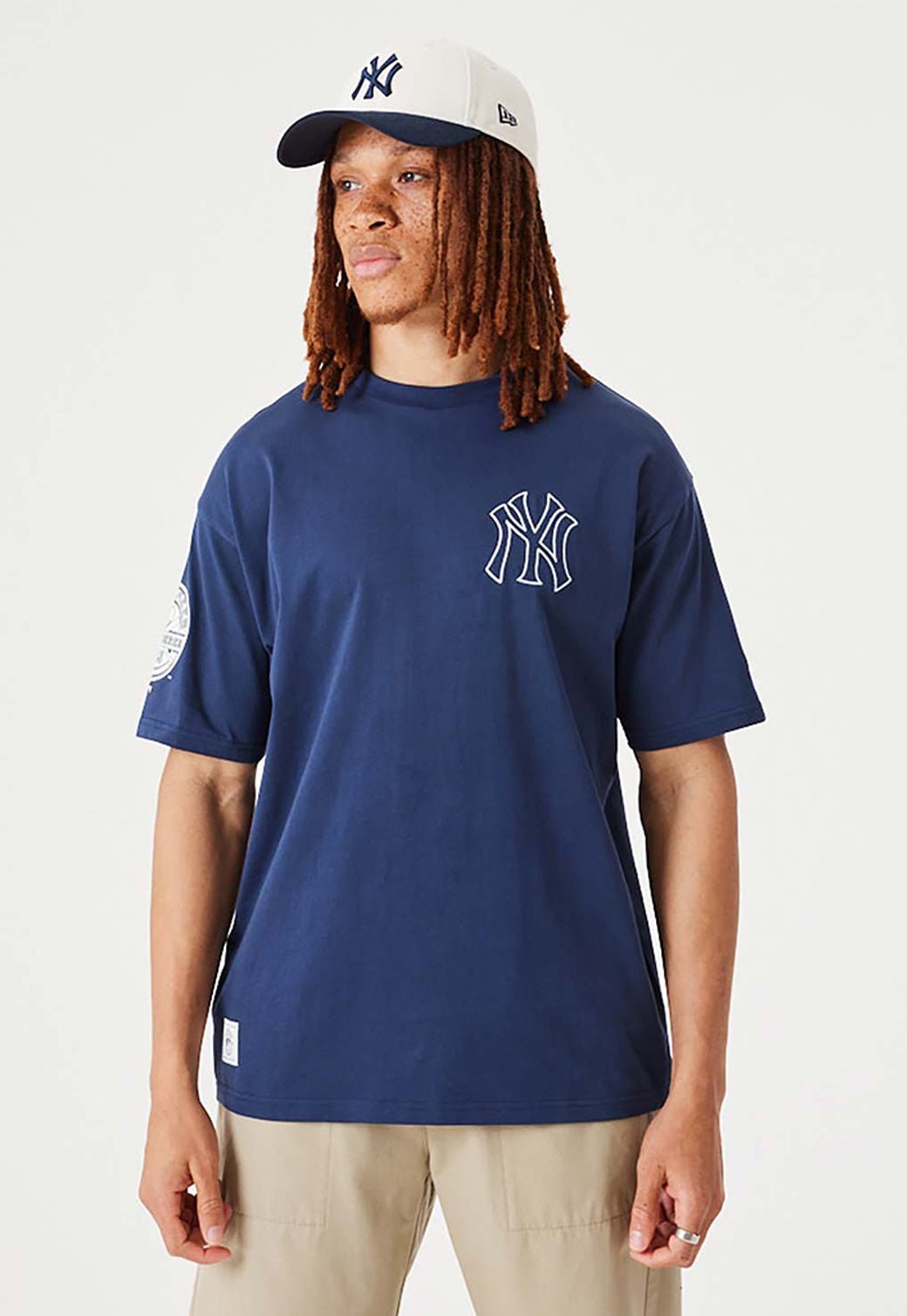 טי שירט קצרה רחבה ניו יורק גברים - New Era