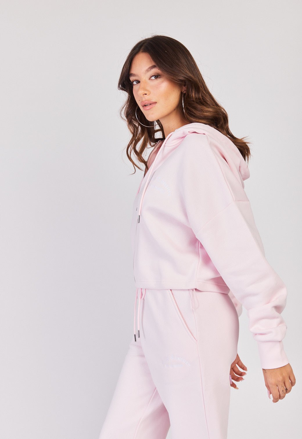 קפוצ'ון עם לוגו נשים - Juicy Couture