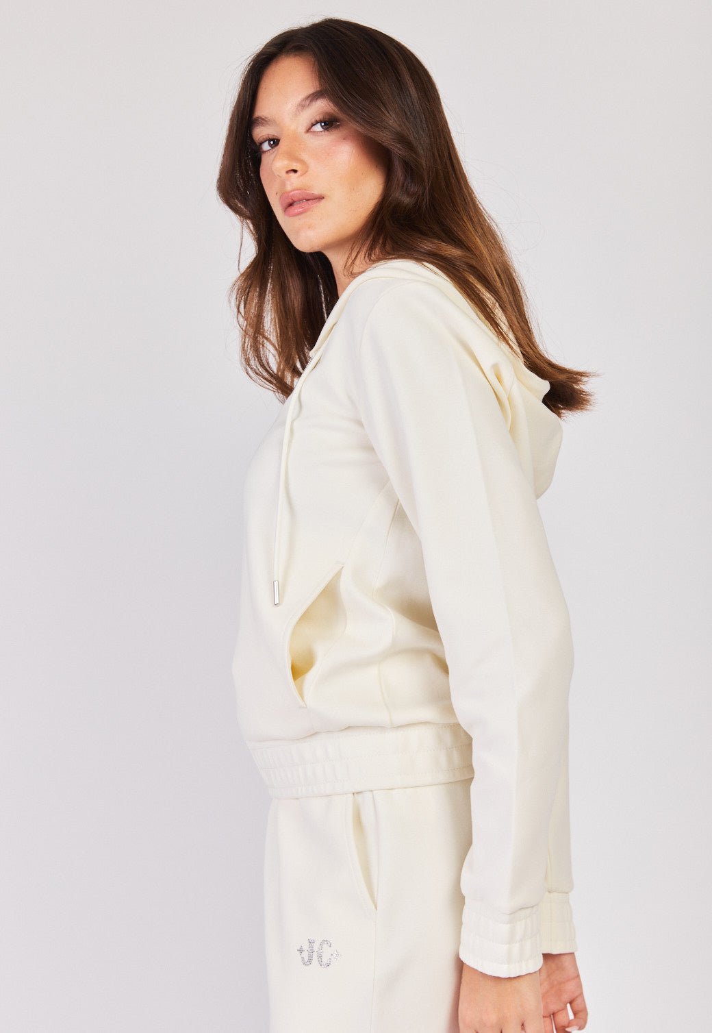 קפוצ'ון עם לוגו נשים - Juicy Couture