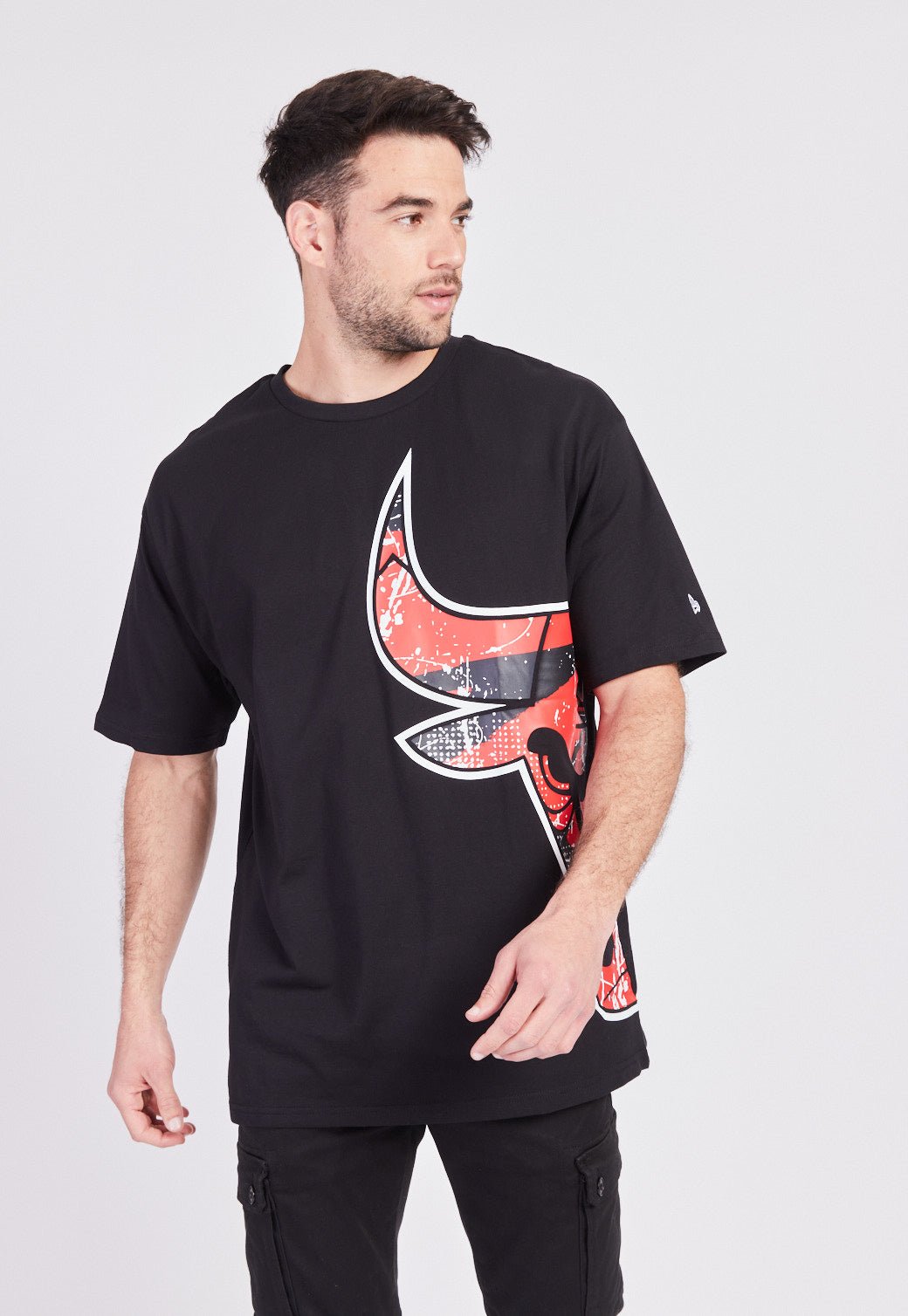LARGE TEAM LOGO OS TEE CHIBUL BLKFDR 60332138 - New Era