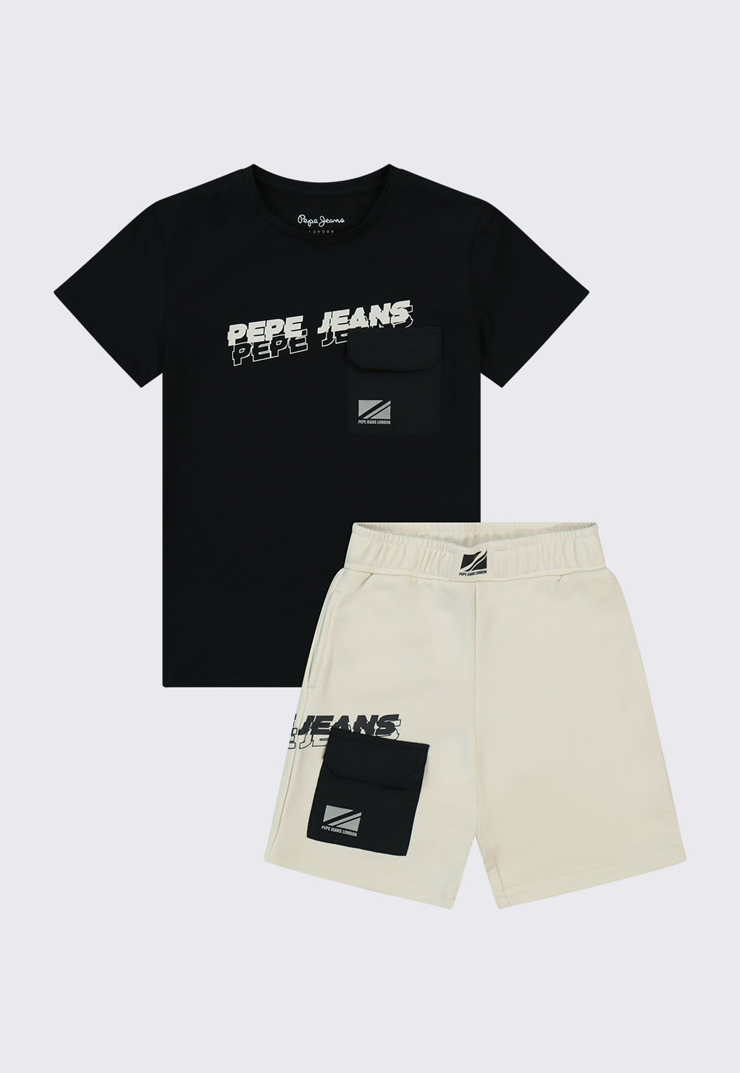 חליפה קצרה שני חלקים Sendoa לילדים - Pepe Jeans