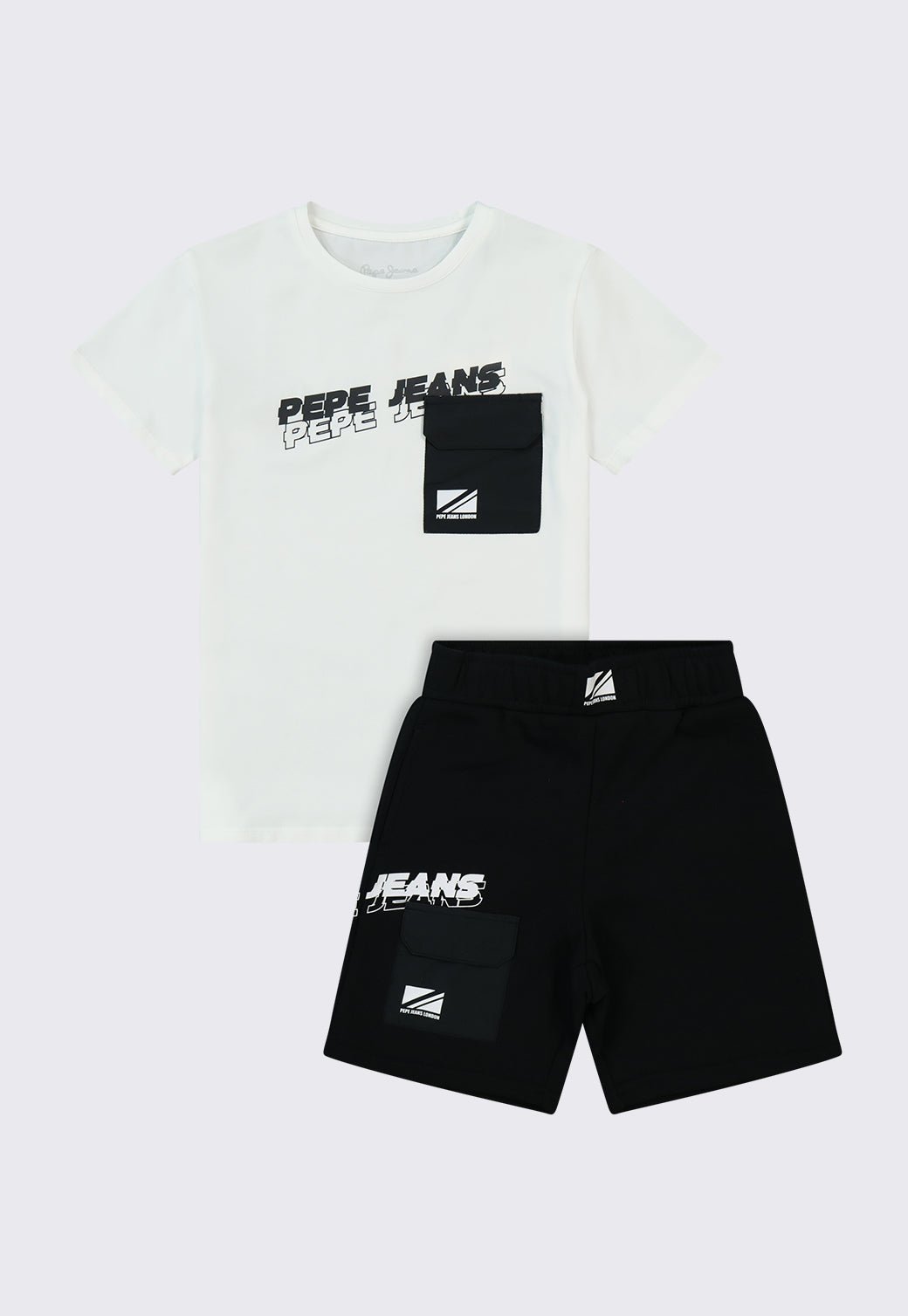 חליפה קצרה שני חלקים Sendoa לילדים - Pepe Jeans