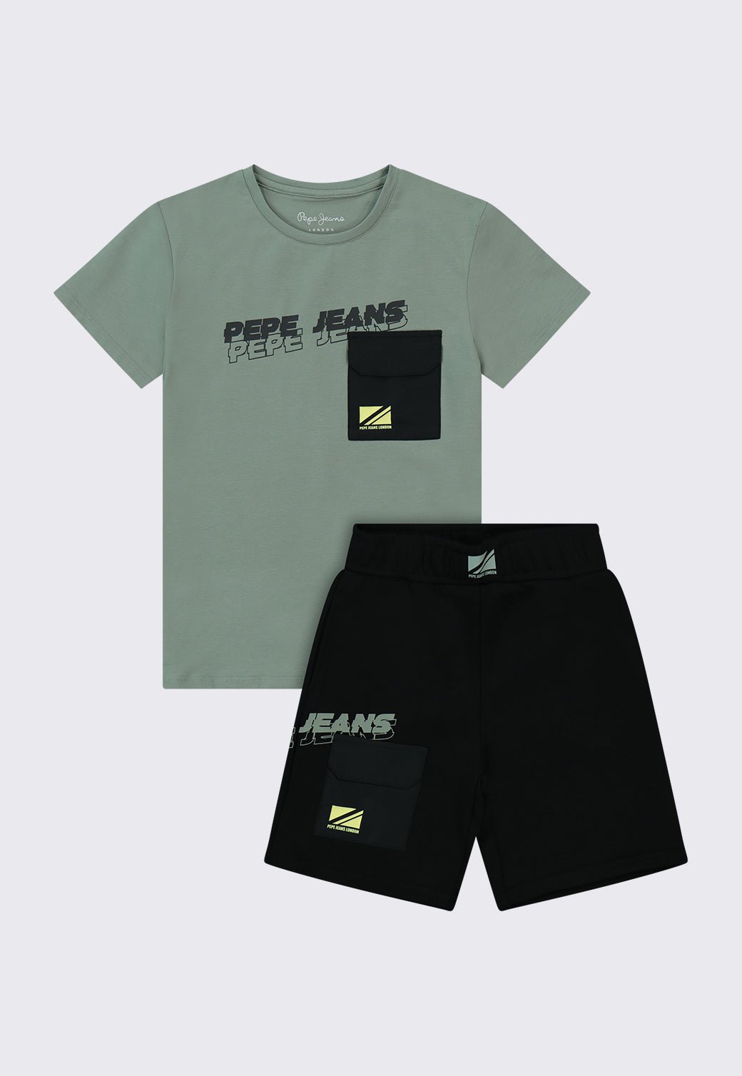 חליפה קצרה שני חלקים Sendoa לילדים - Pepe Jeans