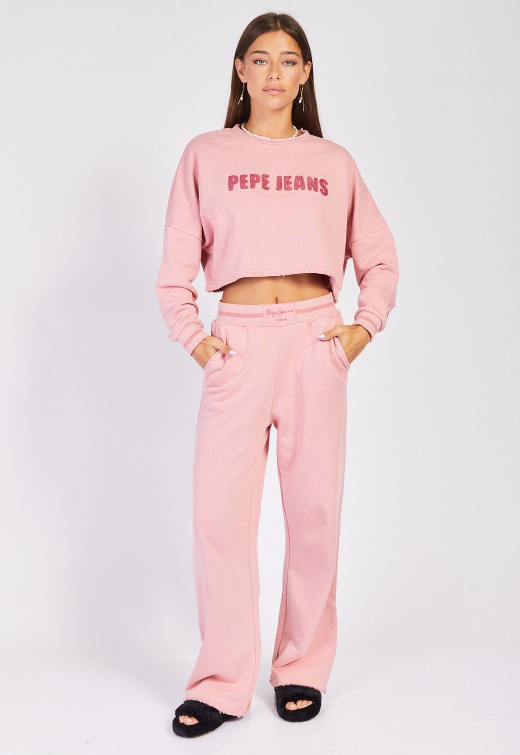חליפת טרנינג שני חלקים מנו לנשים - Pepe Jeans