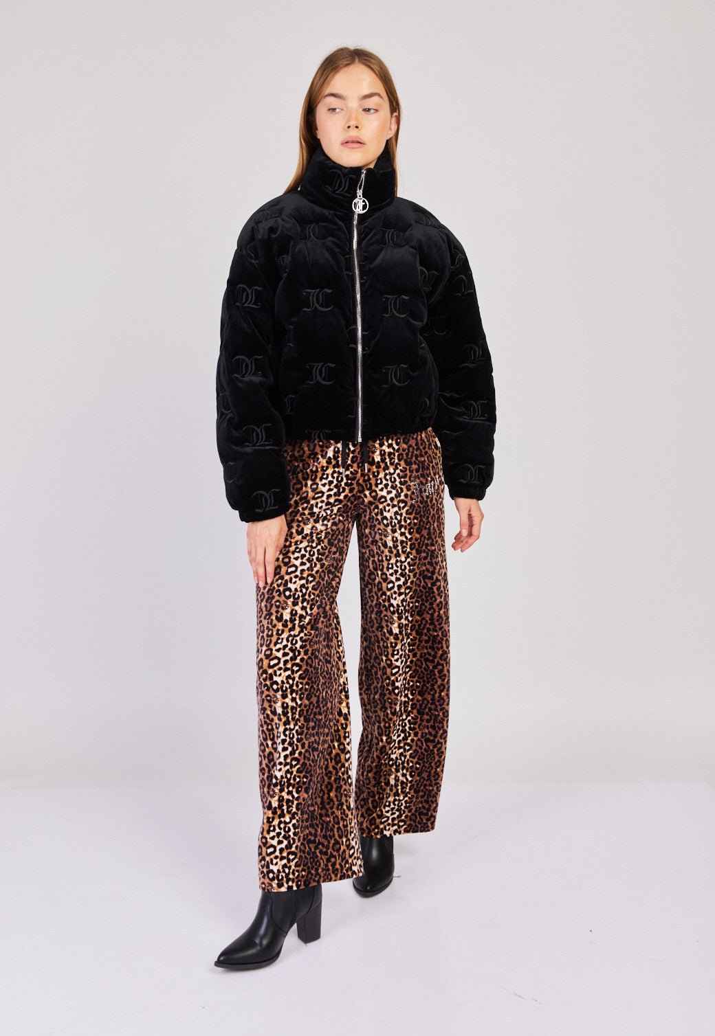 מעיל פאפר Logomania נשים - Juicy Couture