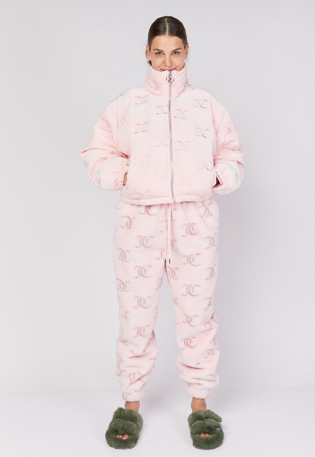 מעיל פאפר Logomania נשים - Juicy Couture