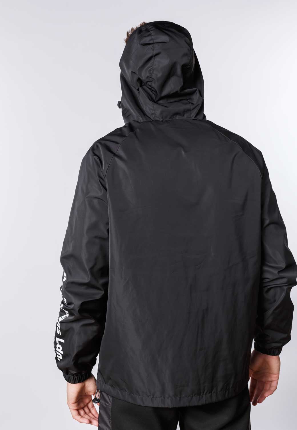 מעיל רוח עם הדפס כיתוב על השרוול גברים - Pepe Jeans