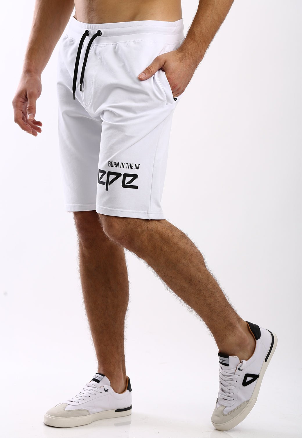 מכנסי ברמודה לוגו לגברים - Pepe Jeans