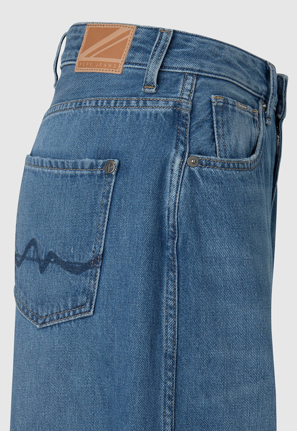 מכנסי ג'ינס Wide Leg ג'יימי נשים - Pepe Jeans