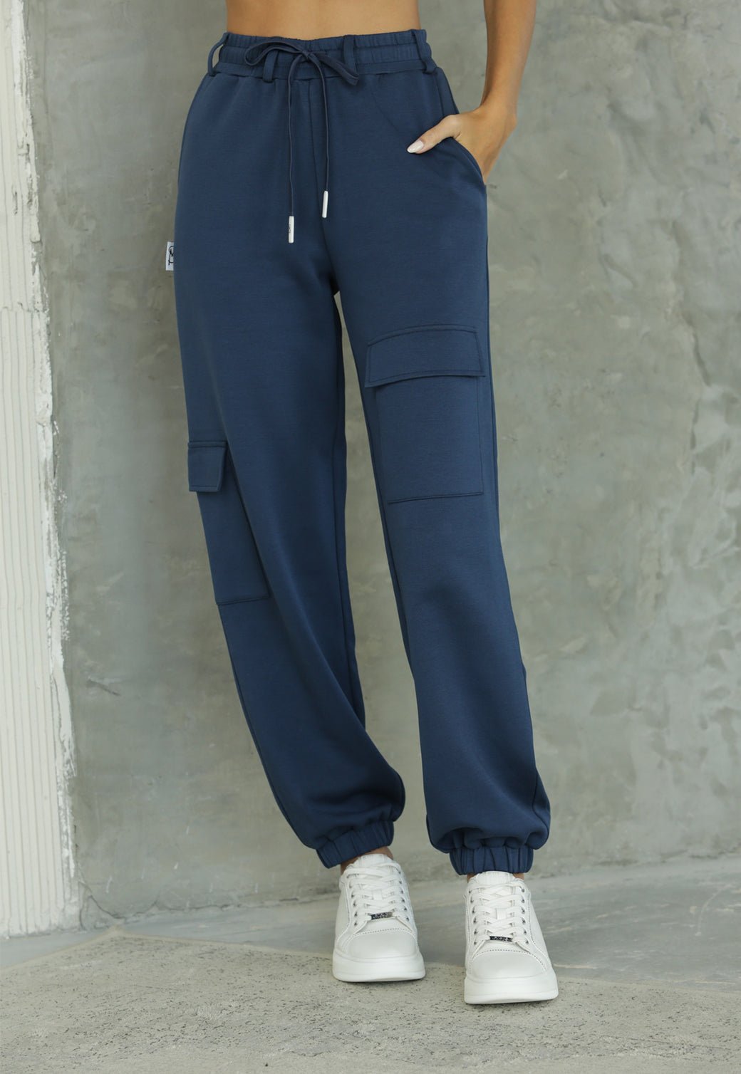 מכנסי גו'גר לנשים CARMEN בכחול - Steve Madden