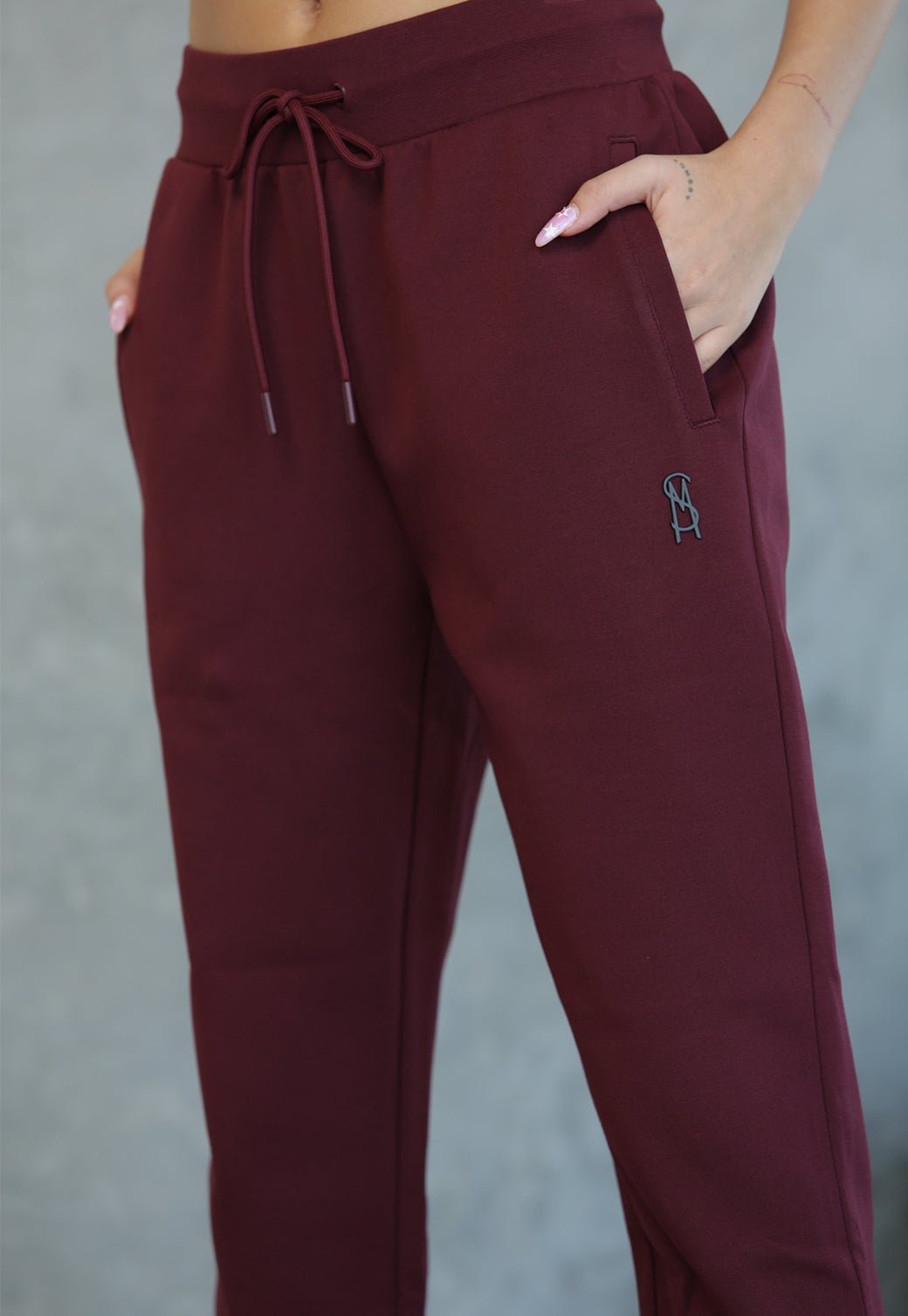 מכנסי ג'וגר לנשים DENISE בבורדו - Steve Madden