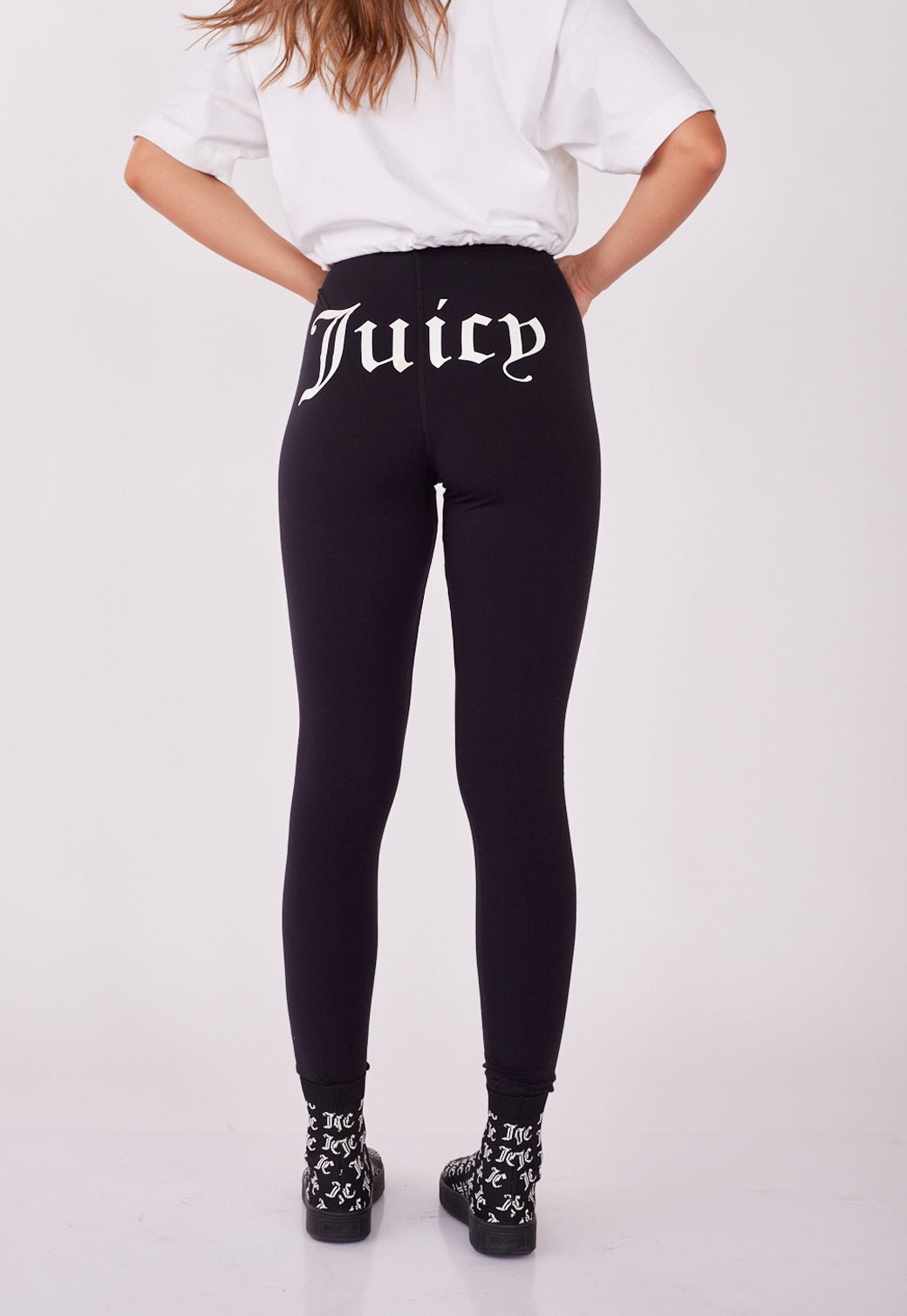 מכנסי טייץ ארוכים עם לוגו נשים - Juicy Couture