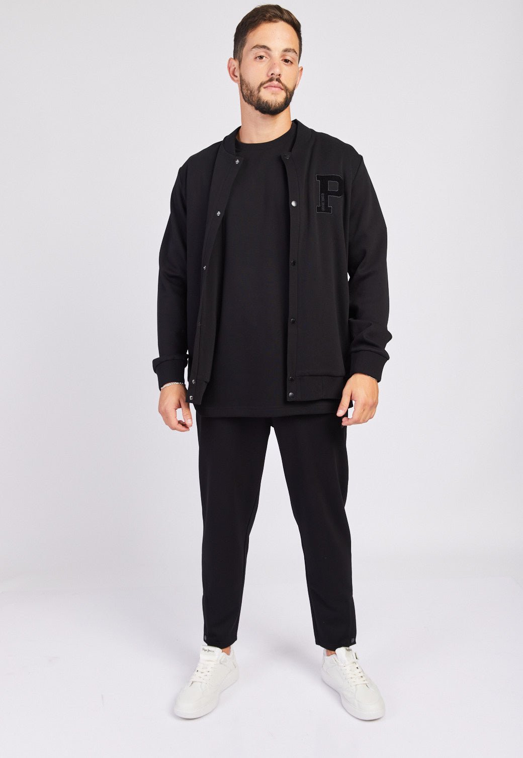 מכנסי טרנינג פיקה ארוכים לגברים - Pepe Jeans