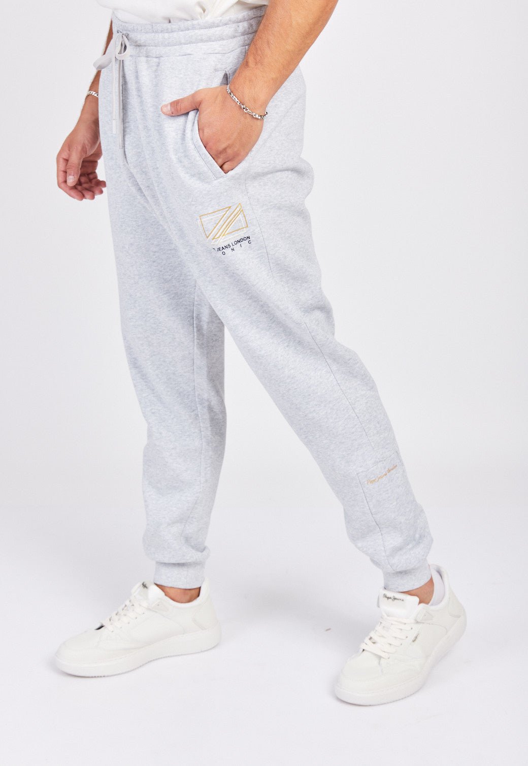 מכנסי טרנינג פוטר לגברים - Pepe Jeans