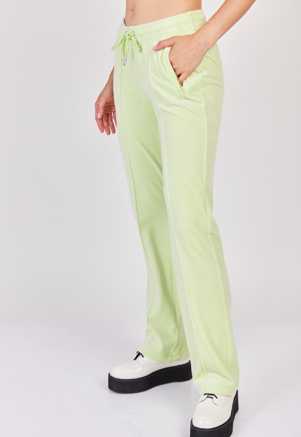 מכנסי טרנינג קטיפה Butterfly נשים - Juicy Couture