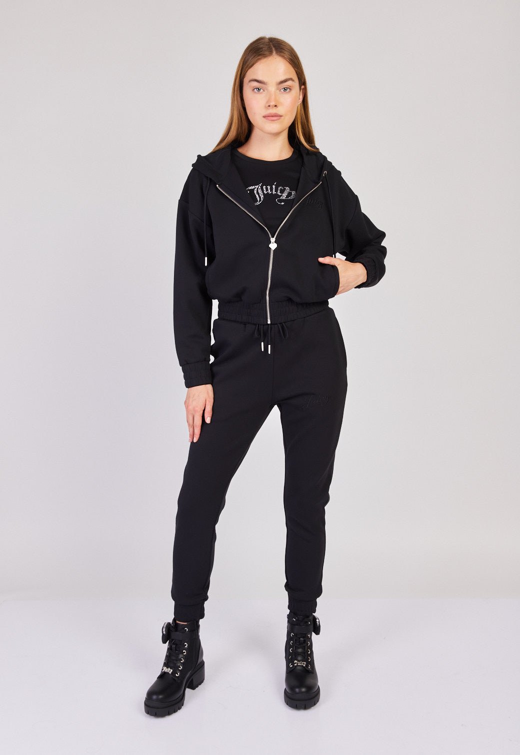 מכנסי טרנינג עם גומי נשים - Juicy Couture