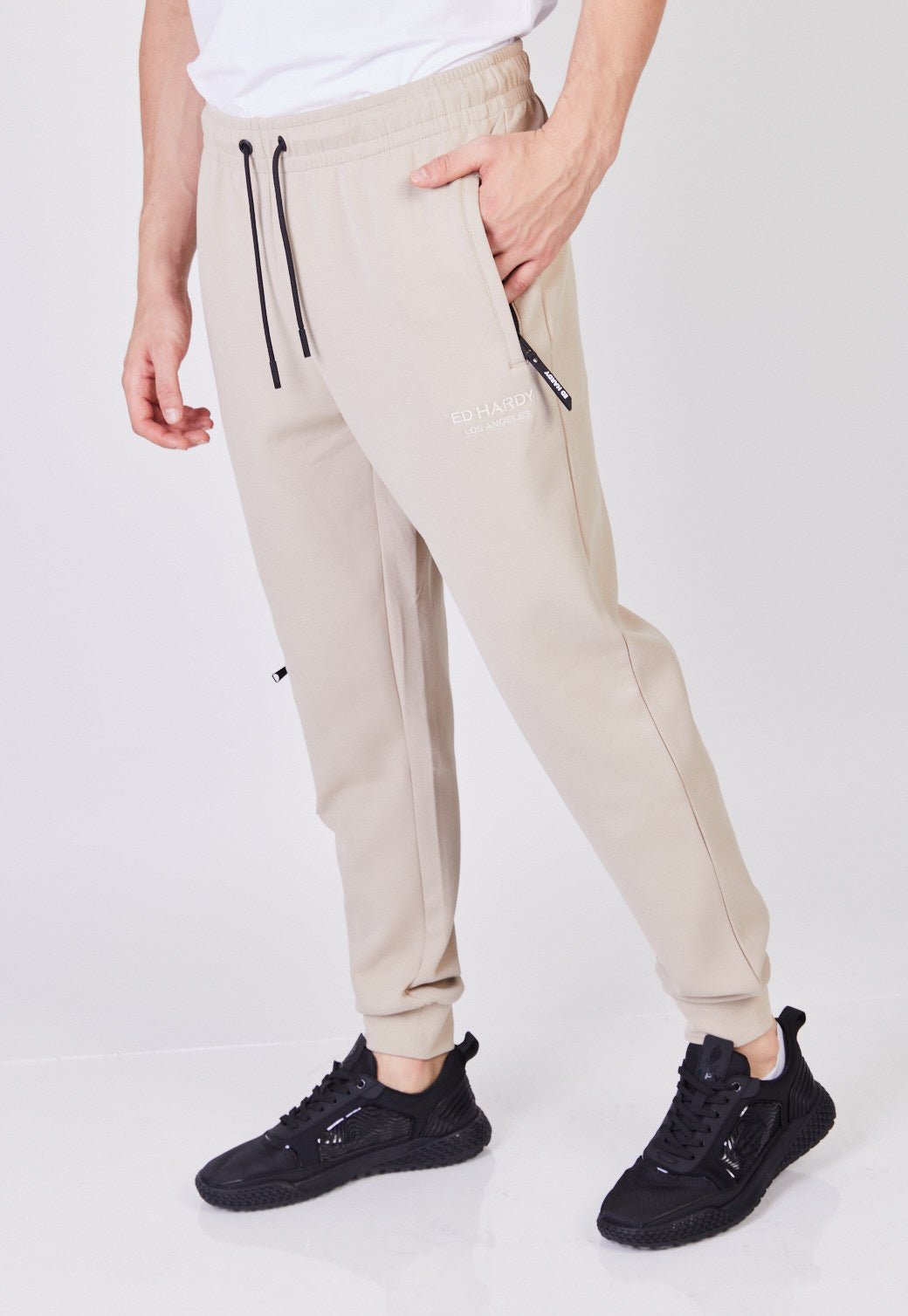 מכנסיים ארוכים עם לוגו לגברים - Ed Hardy
