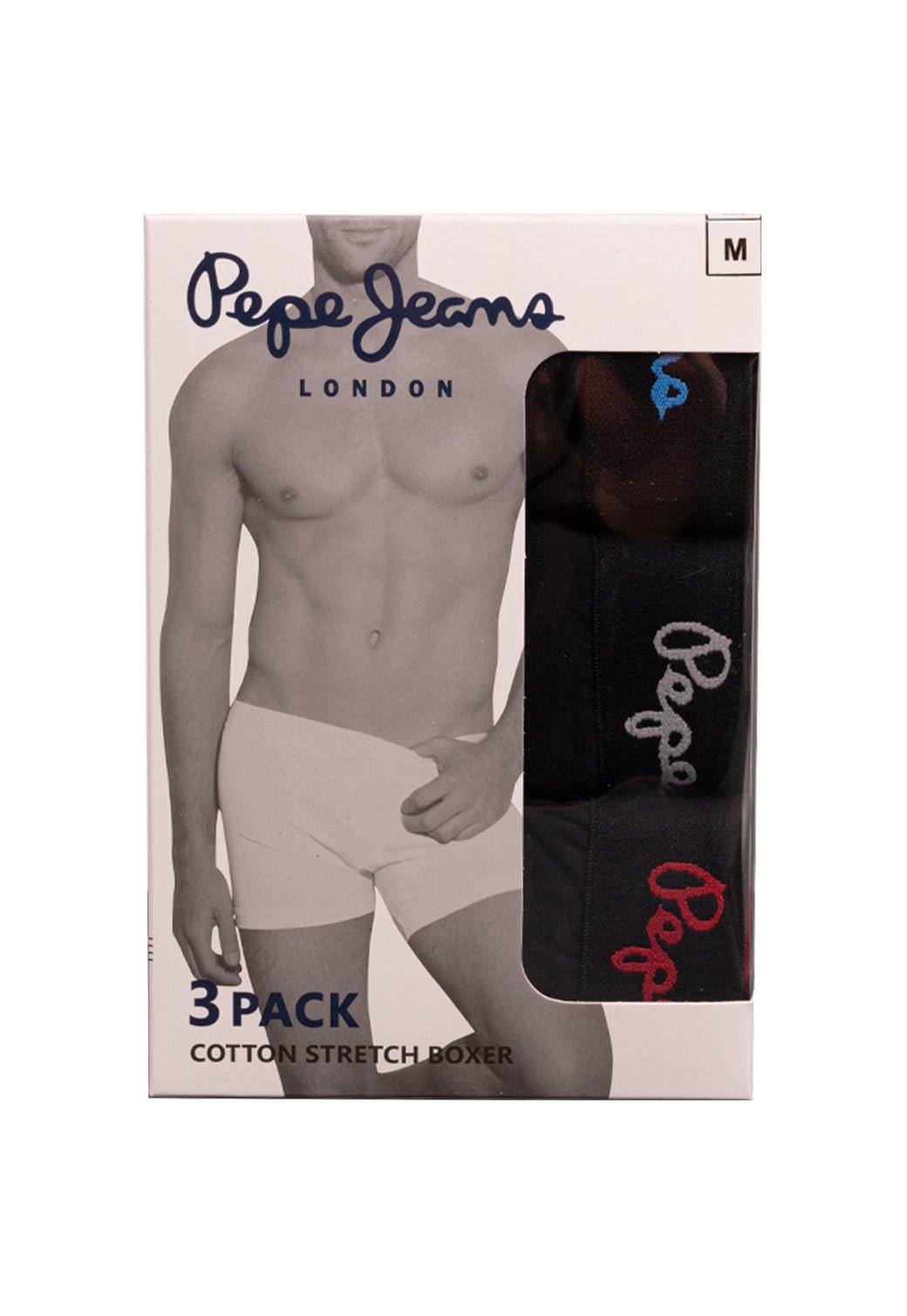 S3PP BOXER FASHION PJU1 black 99 - Pepe Jeans