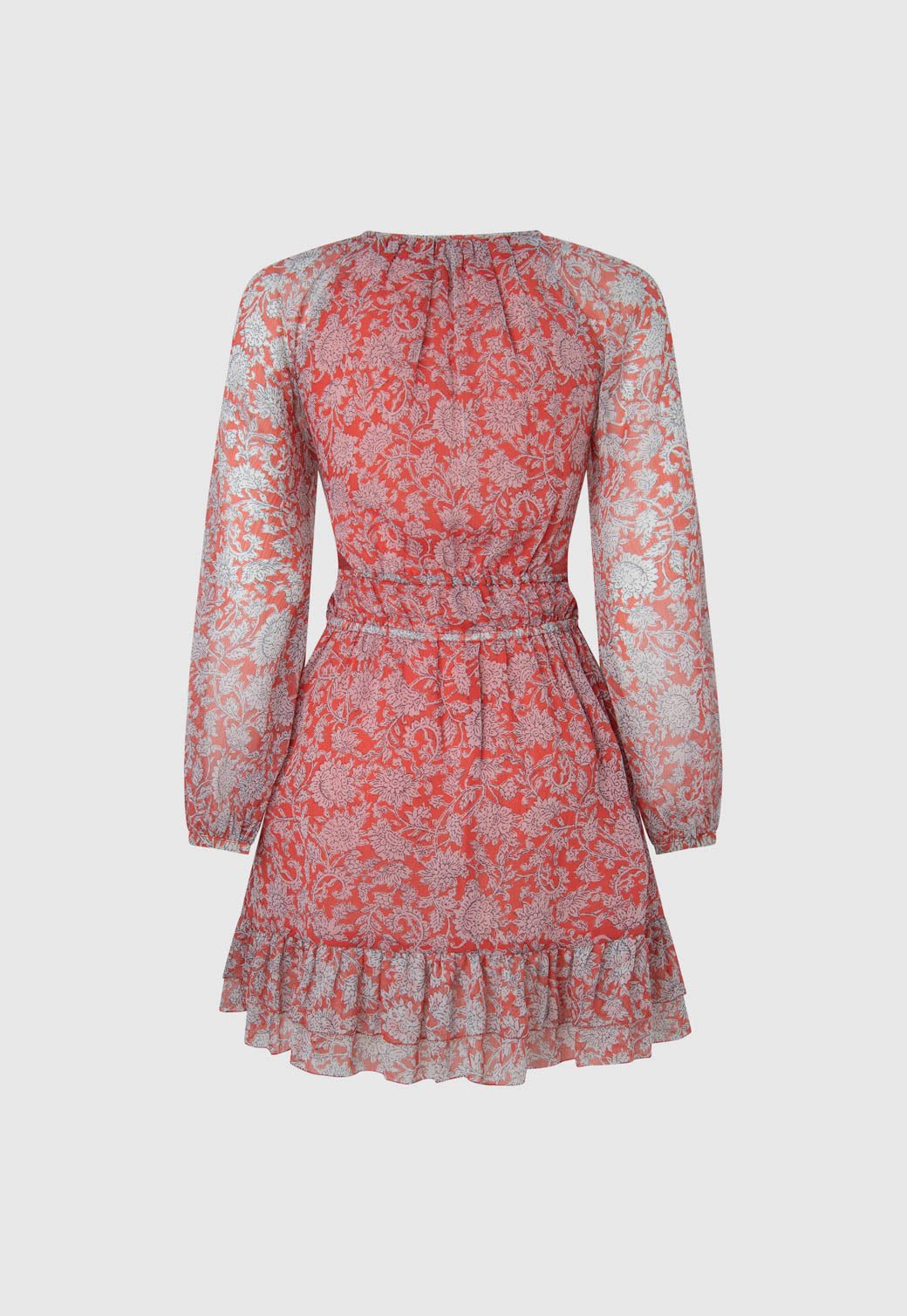 שמלת מיני בוהו בהדפס פרחוני - Pepe Jeans