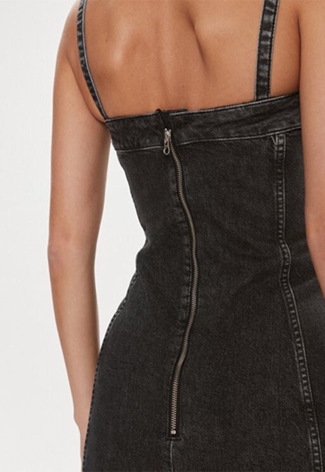 שמלת מיני Denim Washed נשים - Karl Lagerfeld