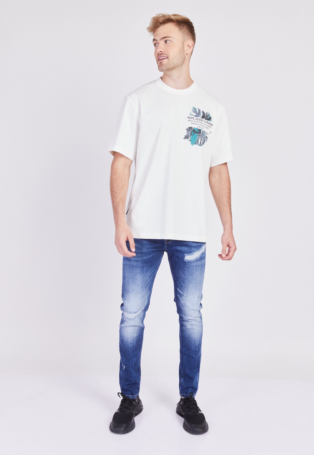 SIMON IL PM207091Y76 000DENIM - Pepe Jeans