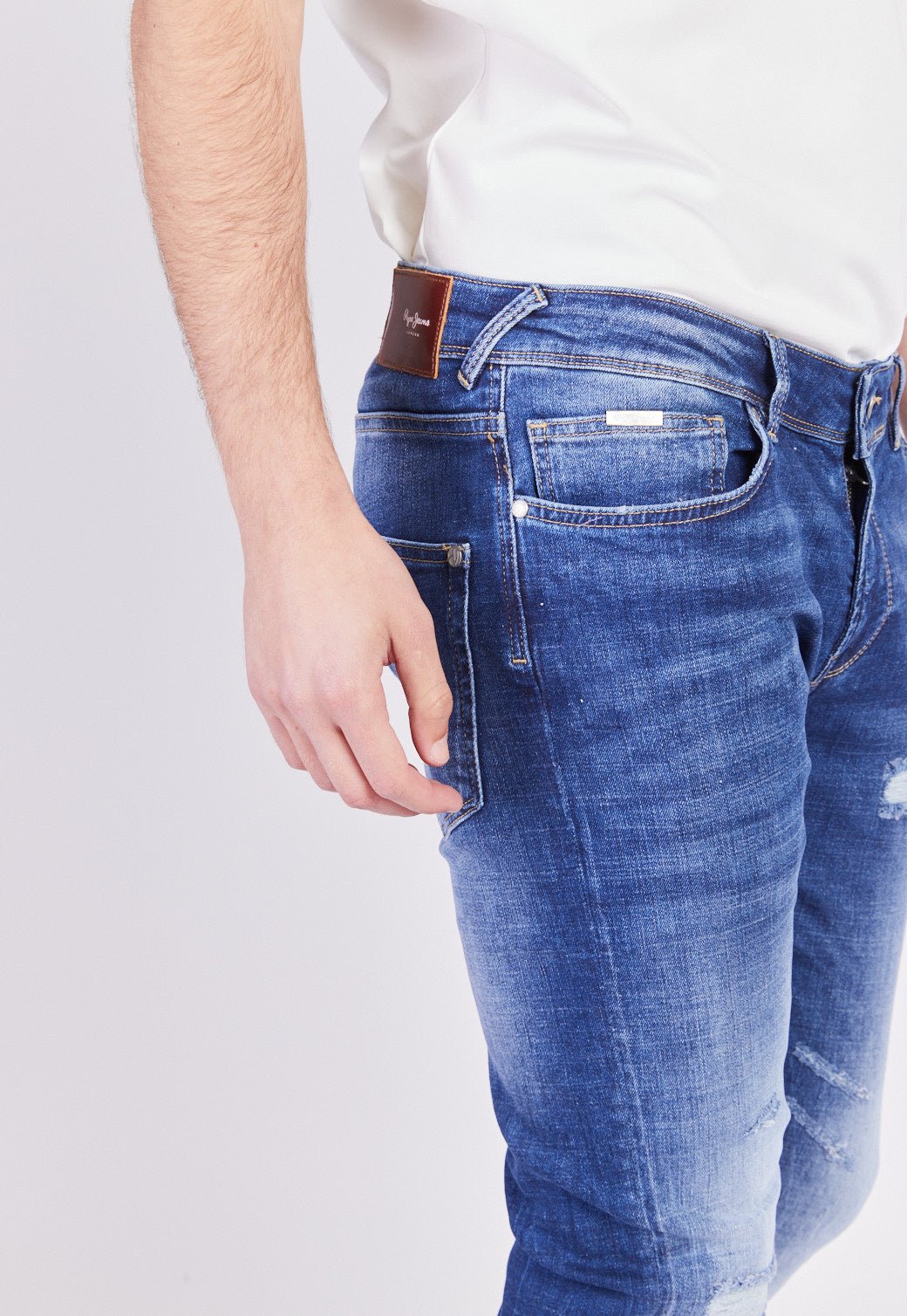 SIMON IL PM207091Y76 000DENIM - Pepe Jeans