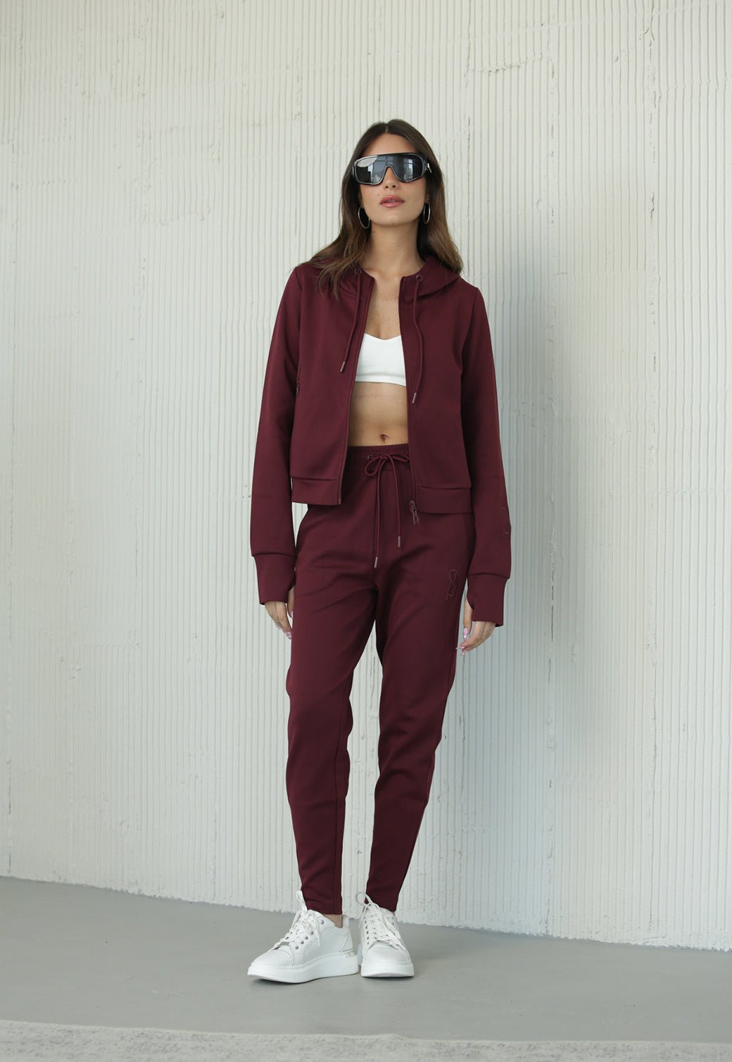 סווטשירט קפוצ'ון Carla נשים - Steve Madden