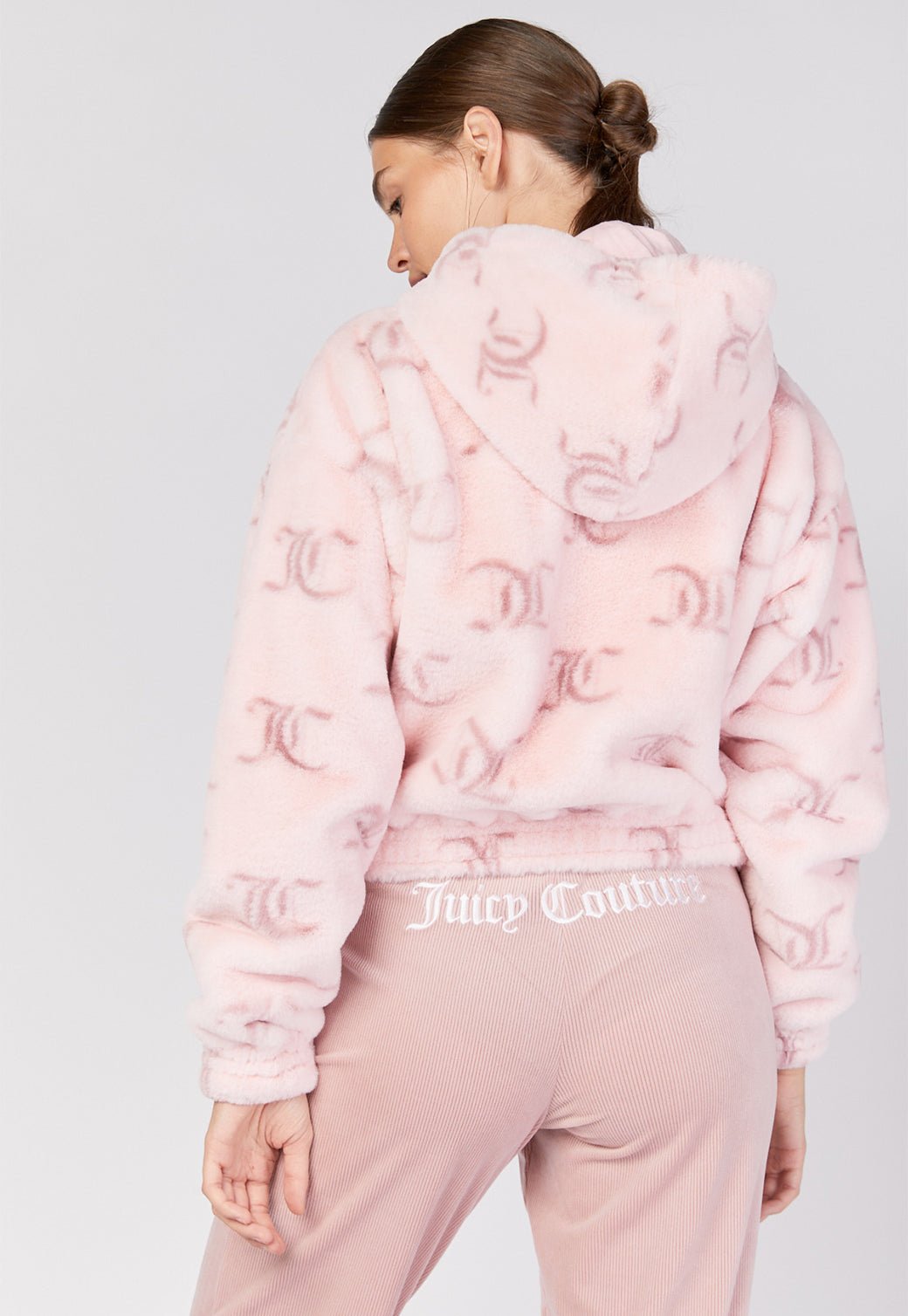 סווטשירט קפוצ'ון Fux Fur נשים - Juicy Couture