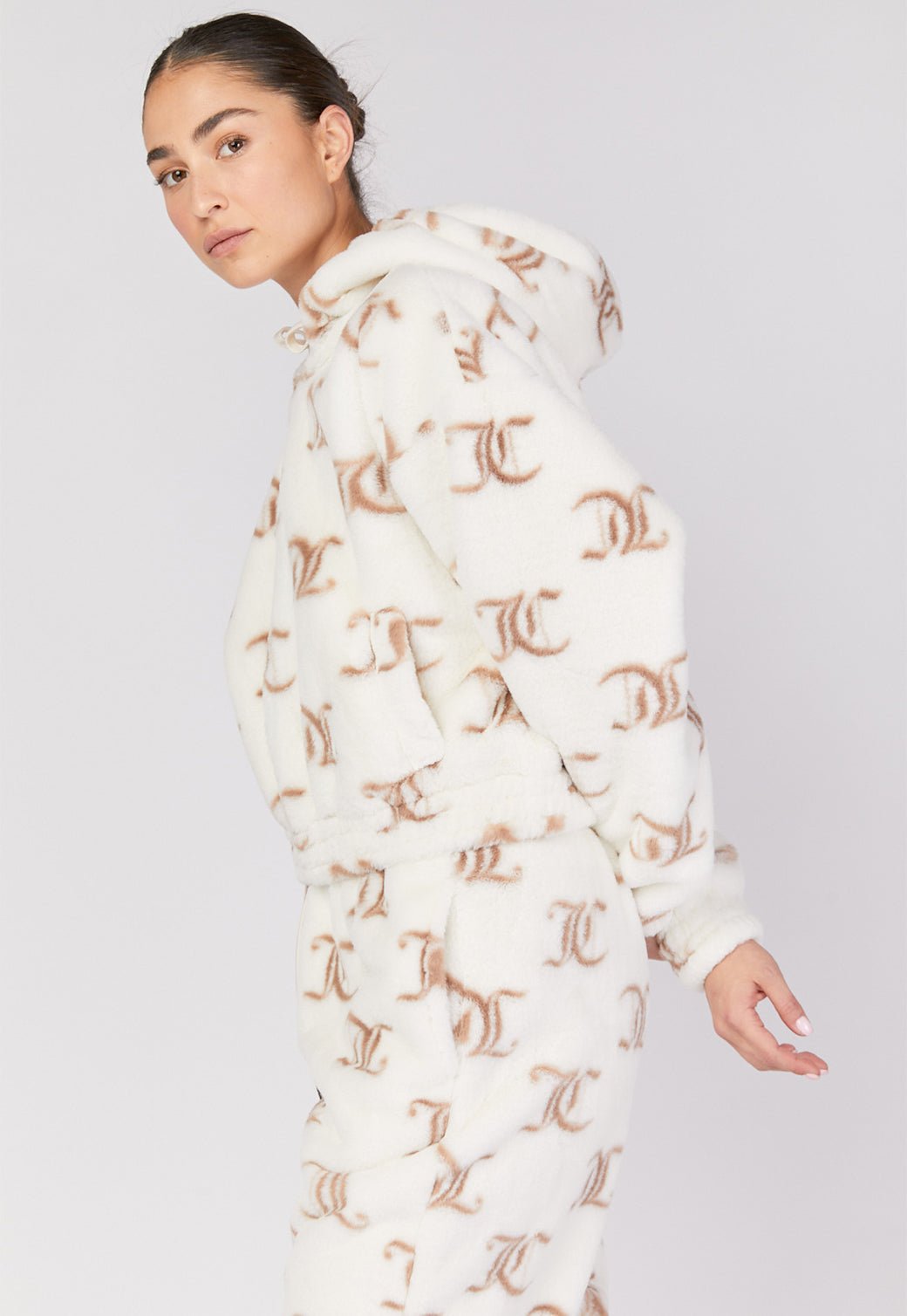 סווטשירט קפוצ'ון Fux Fur נשים - Juicy Couture