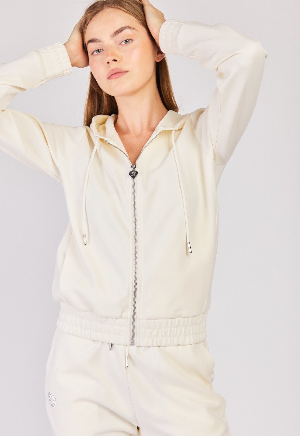 סווטשירט קפוצ'ון Heart נשים - Juicy Couture