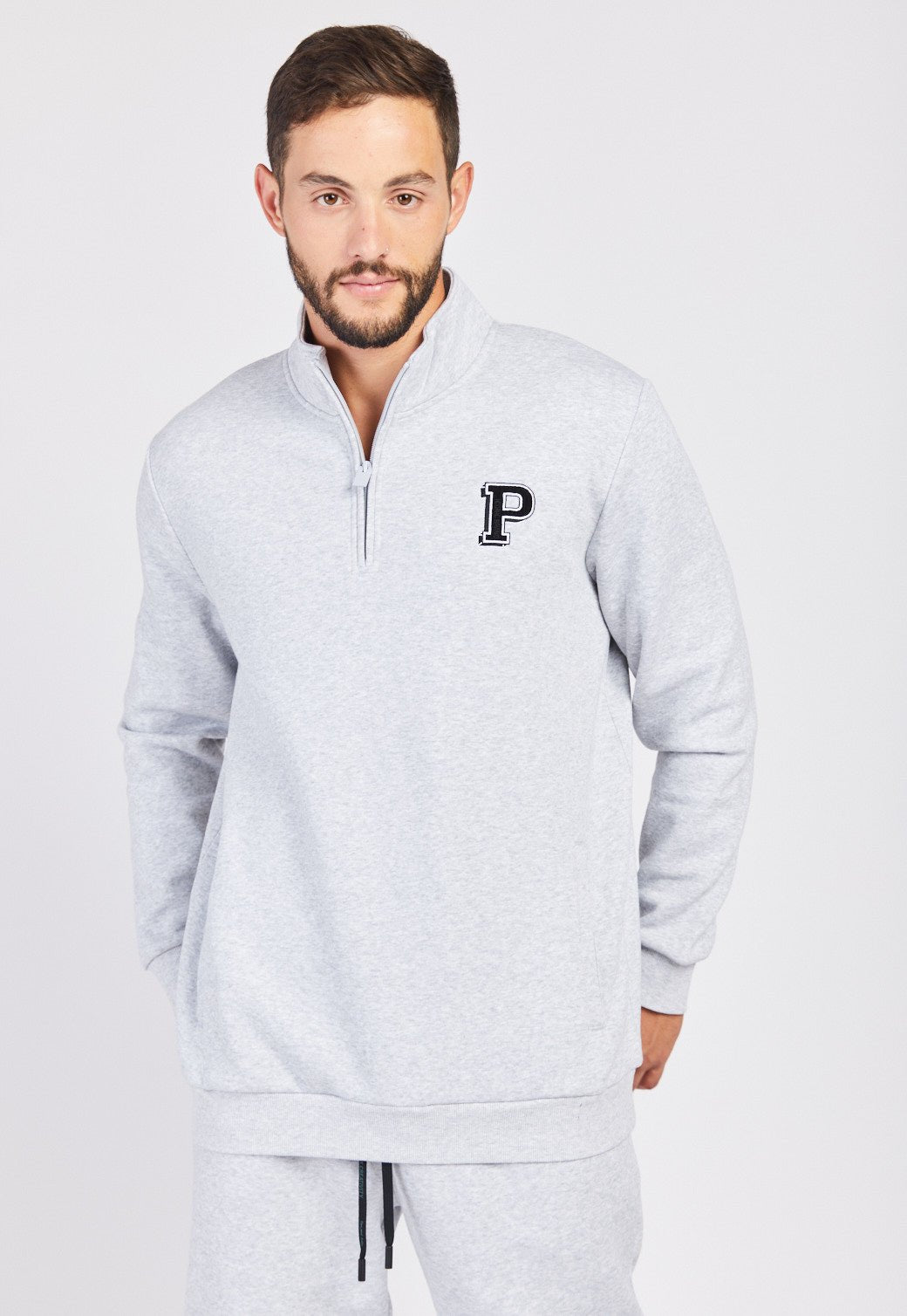 סווטשירט קפוצ'ון עם כיסים לגברים - Pepe Jeans