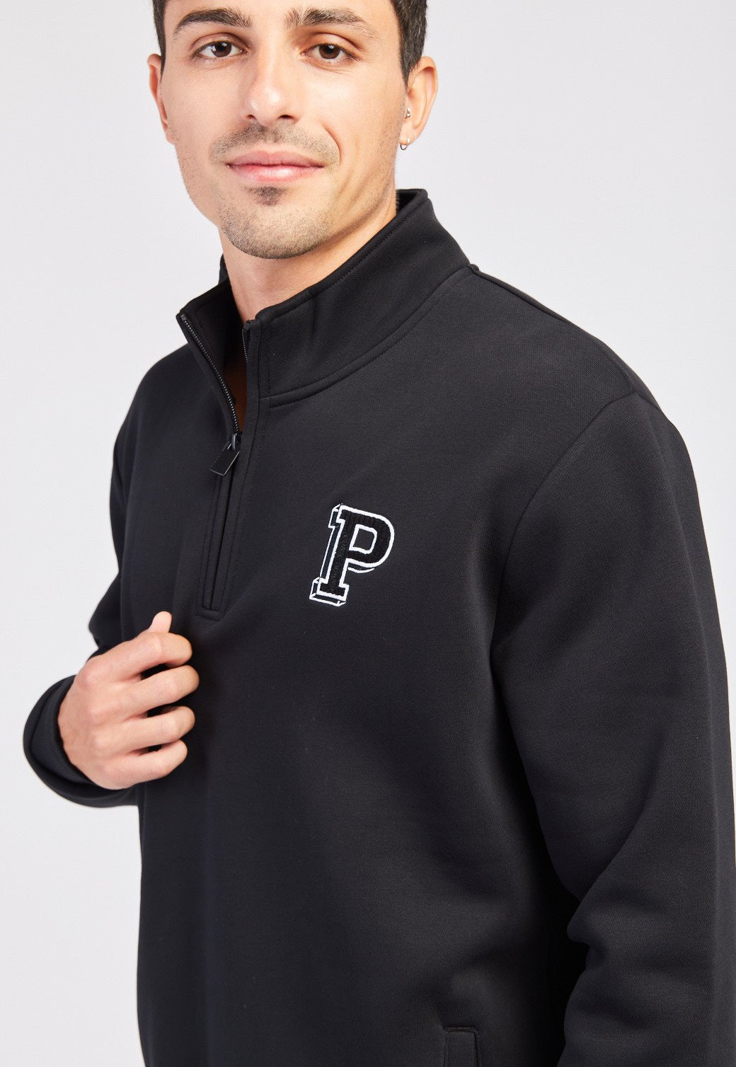 סווטשירט קפוצ'ון עם כיסים לגברים - Pepe Jeans