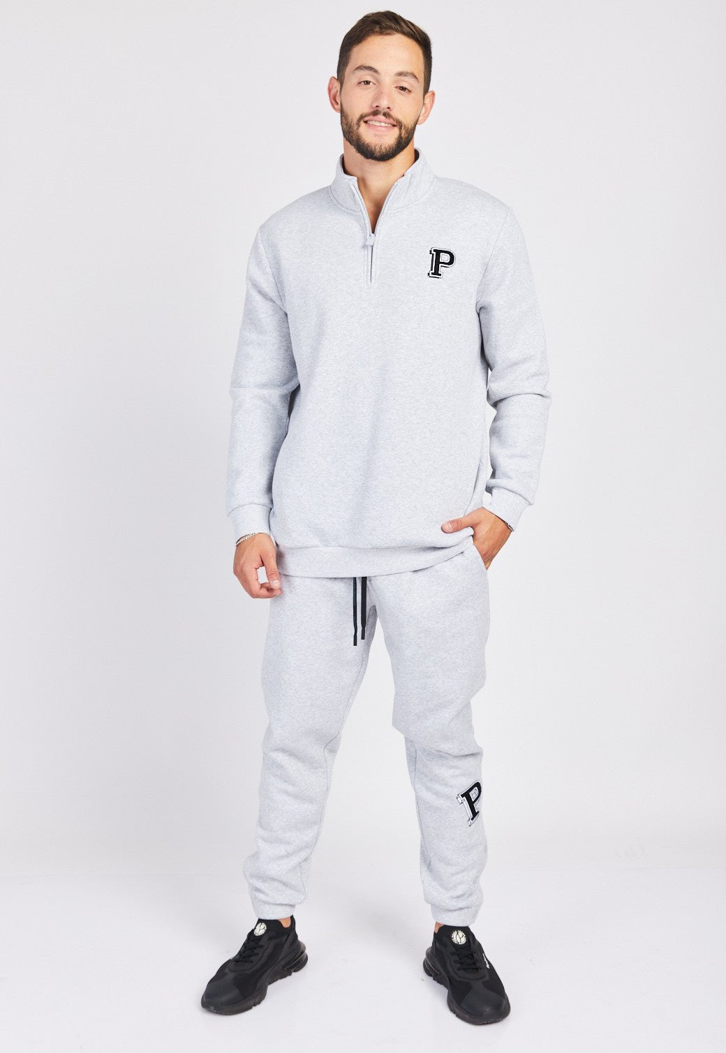 סווטשירט קפוצ'ון עם כיסים לגברים - Pepe Jeans