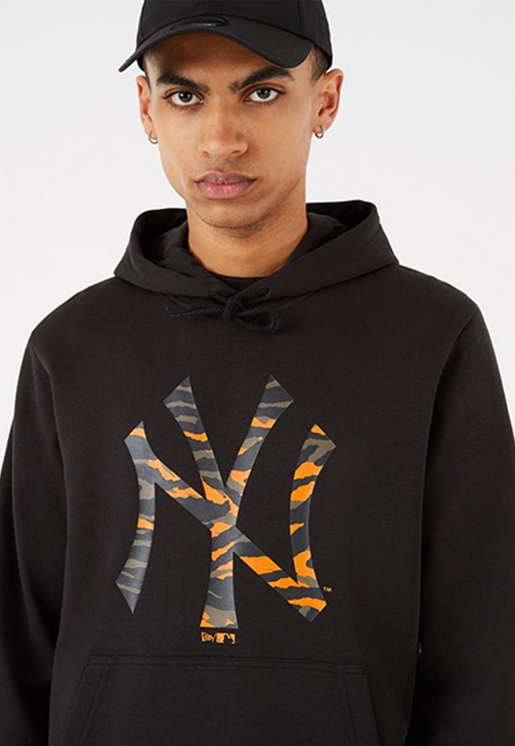 סווטשירט קפוצ׳ון עם לוגו נבחרת גברים - New Era