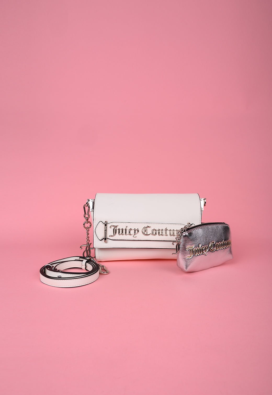 תיק קלאץ' עם רצועה נשלפת - Juicy Couture