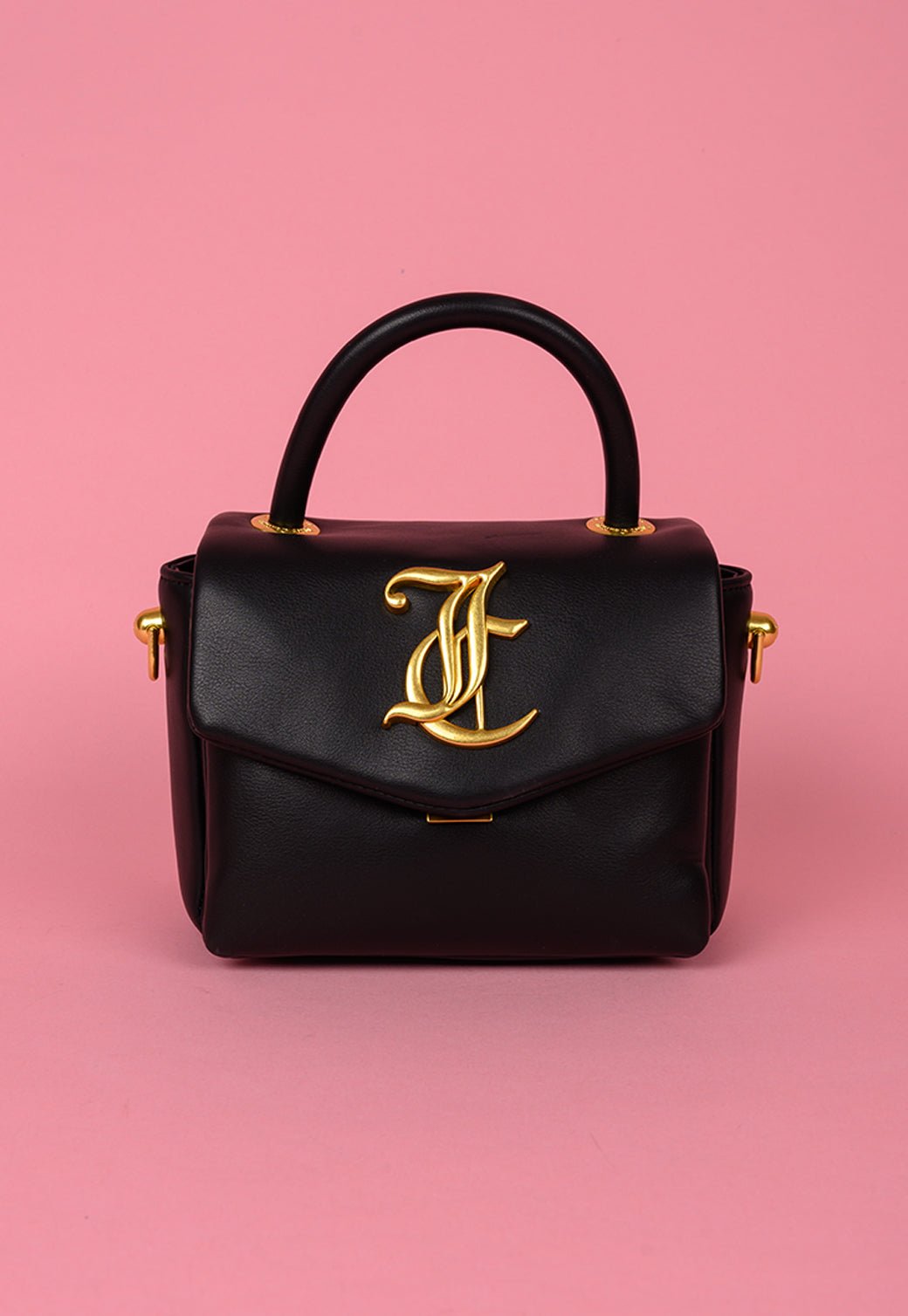 תיק נשיאה פאפר עם לוגו מונוגרם - Juicy Couture