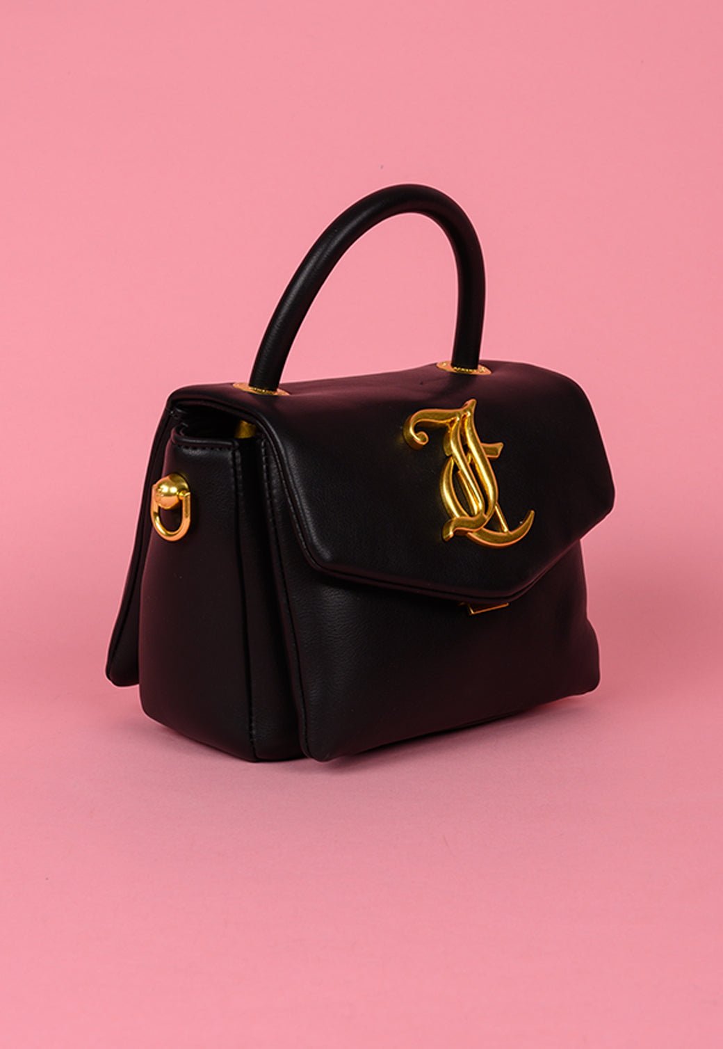 תיק נשיאה פאפר עם לוגו מונוגרם - Juicy Couture