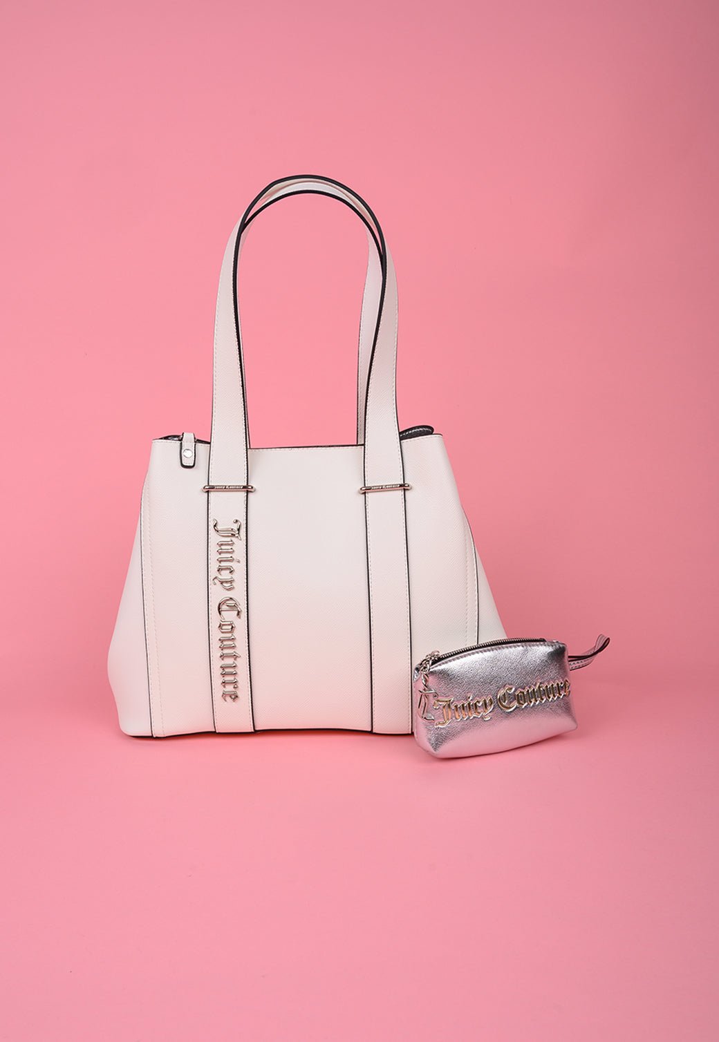 תיק נשיאה עם לוגו מטאלי - Juicy Couture