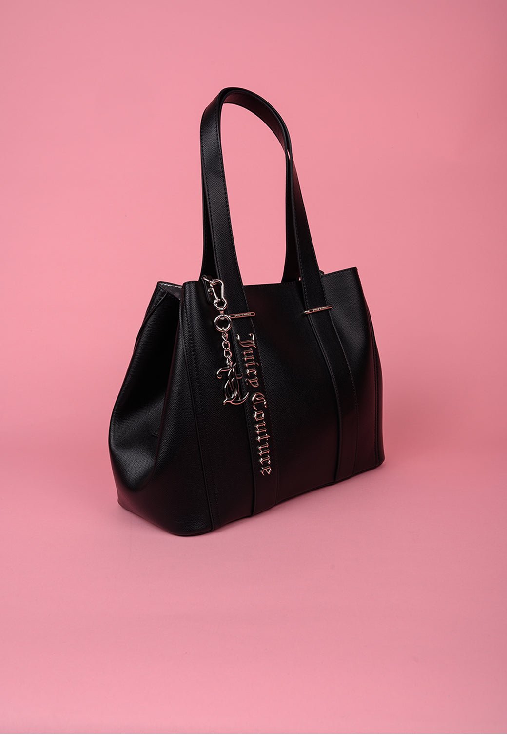 תיק נשיאה עם לוגו מטאלי - Juicy Couture