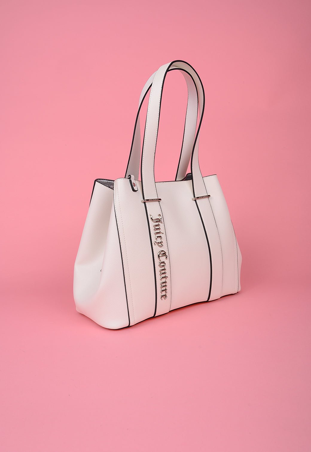 תיק נשיאה עם לוגו מטאלי - Juicy Couture