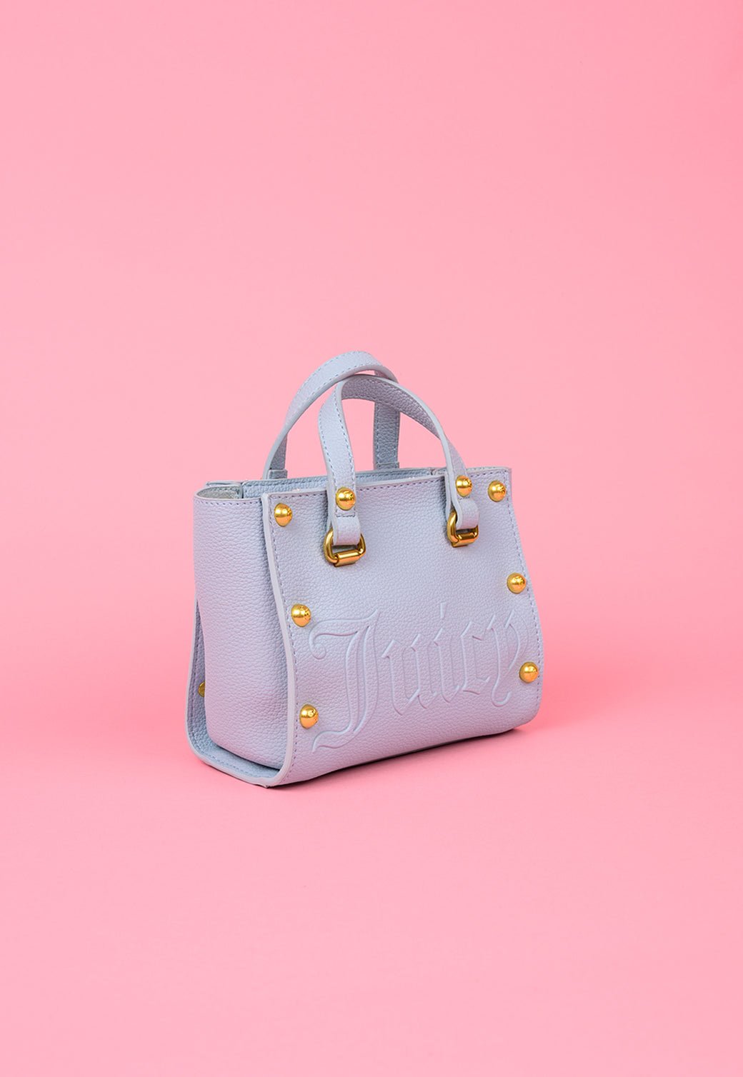 תיק נשיאה עם ניטים ורצועה נשלפת - Juicy Couture